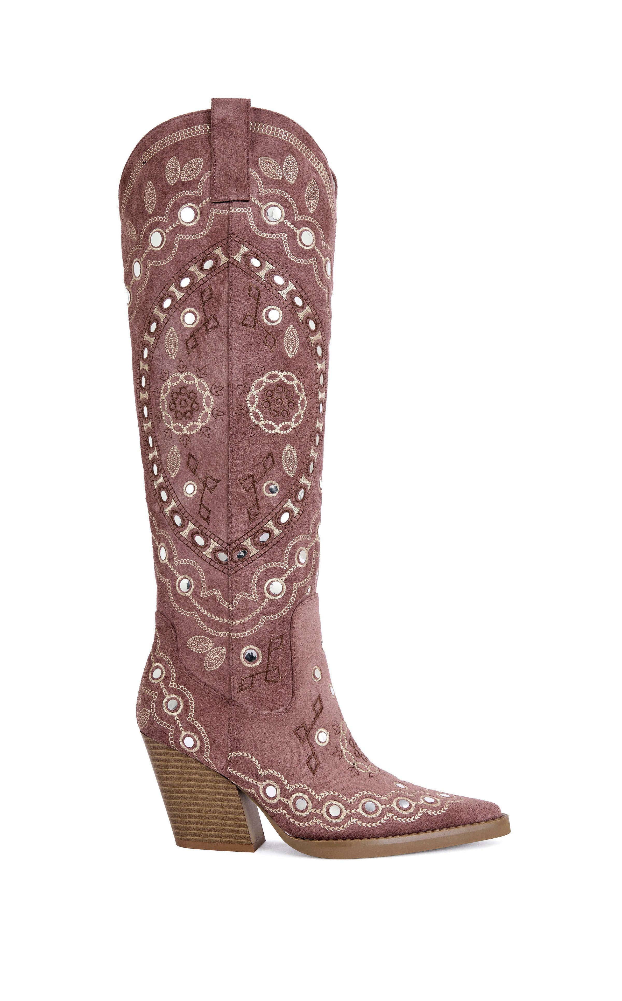 イマン　アンナ　レターラック　マニー　ローズ AAMINA-PINK BLOCK BOOT | AZALEA WANG
