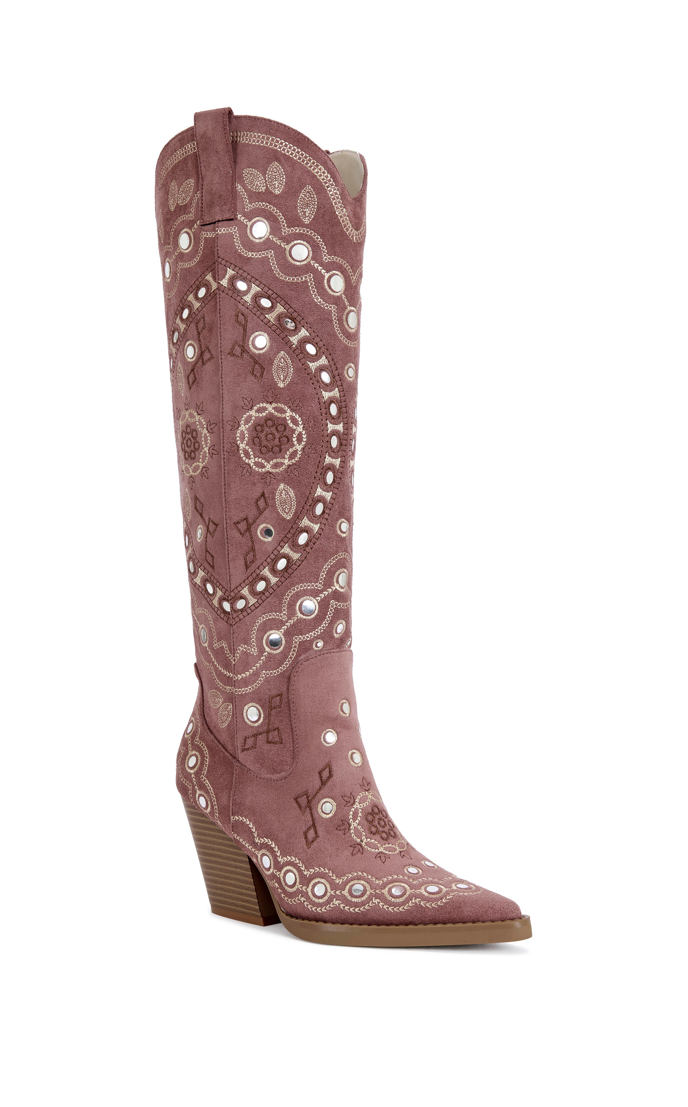 イマン　アンナ　サボンラック　マニーローズ AAMINA-PINK BLOCK BOOT | AZALEA WANG