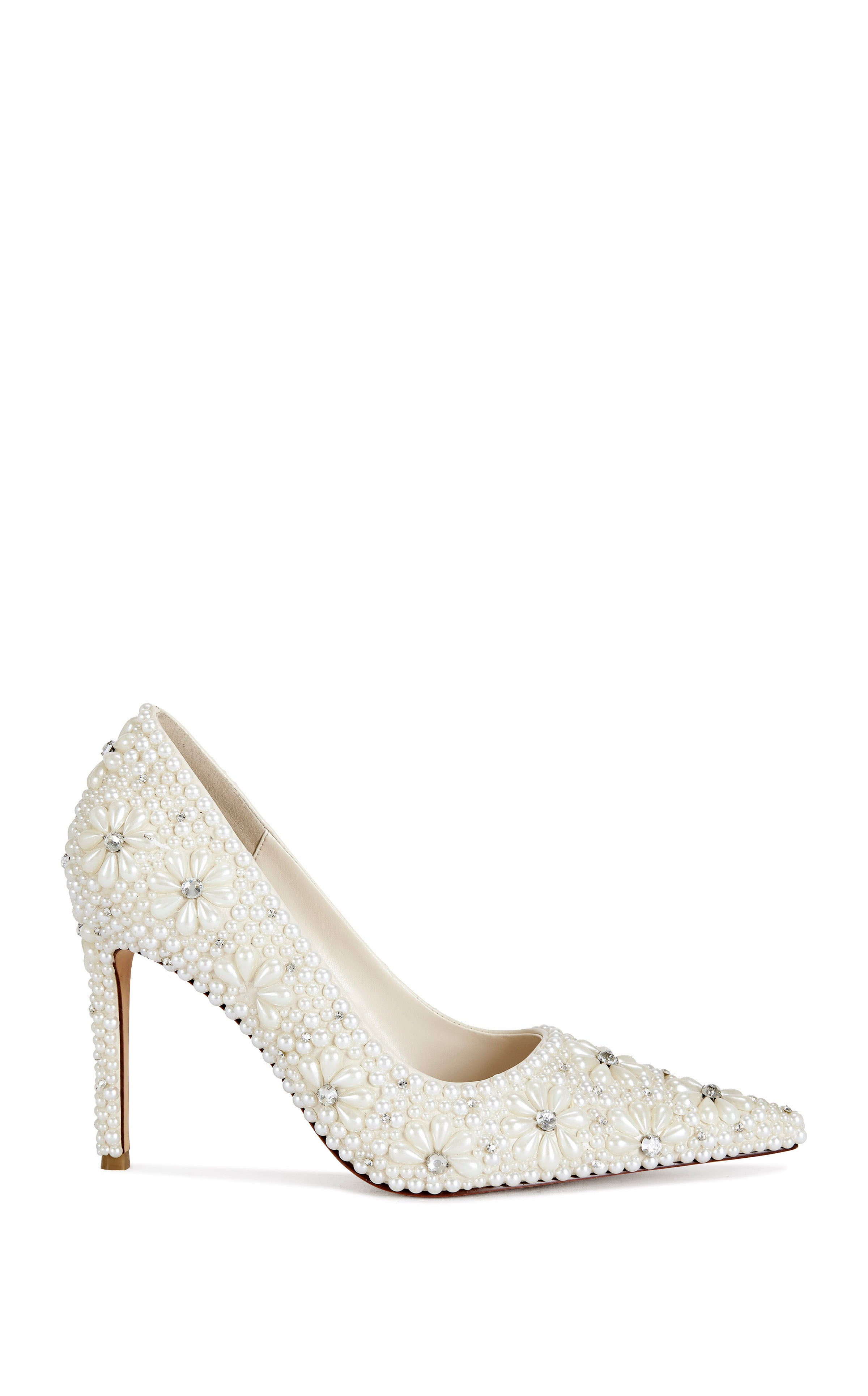ADRIA-IVORY STILETTO PUMP | AZALEA WANG