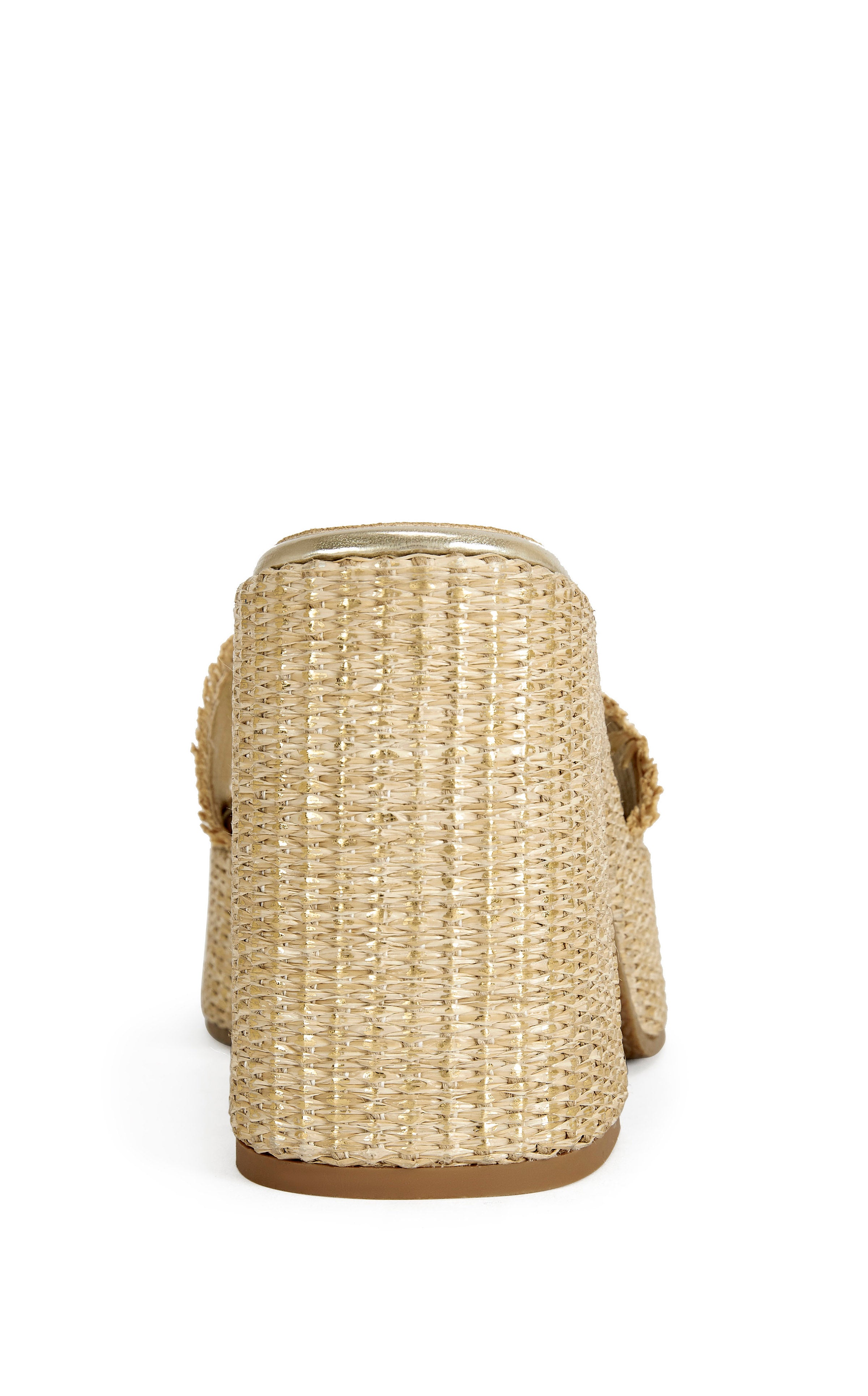 ANIKET-BEIGE WICKER PLATFORM SANDAL – Azalea Wang