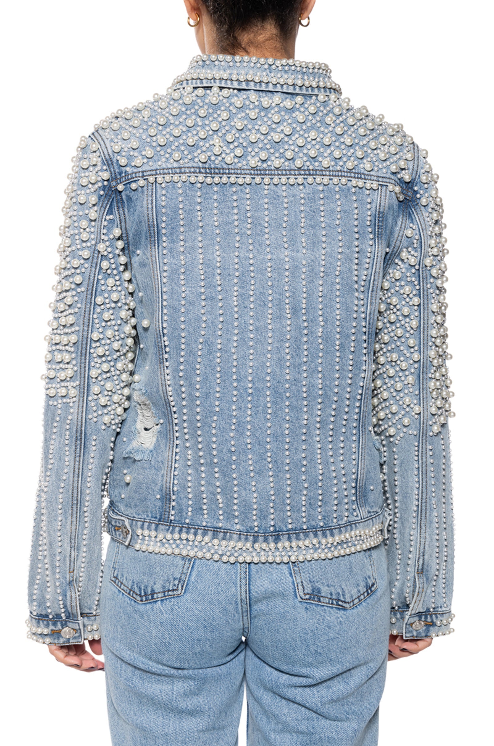 ALARA DENIM JACKET | AZALEA WANG