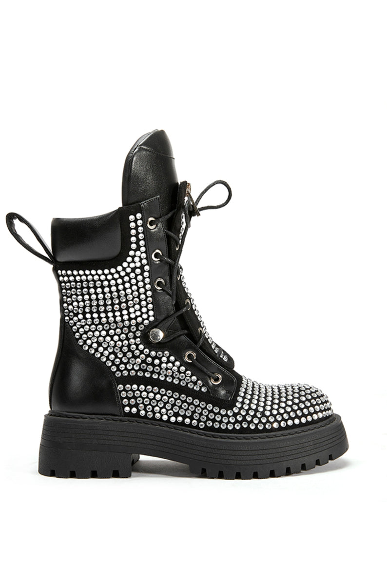 Azalea wang deals combat boots