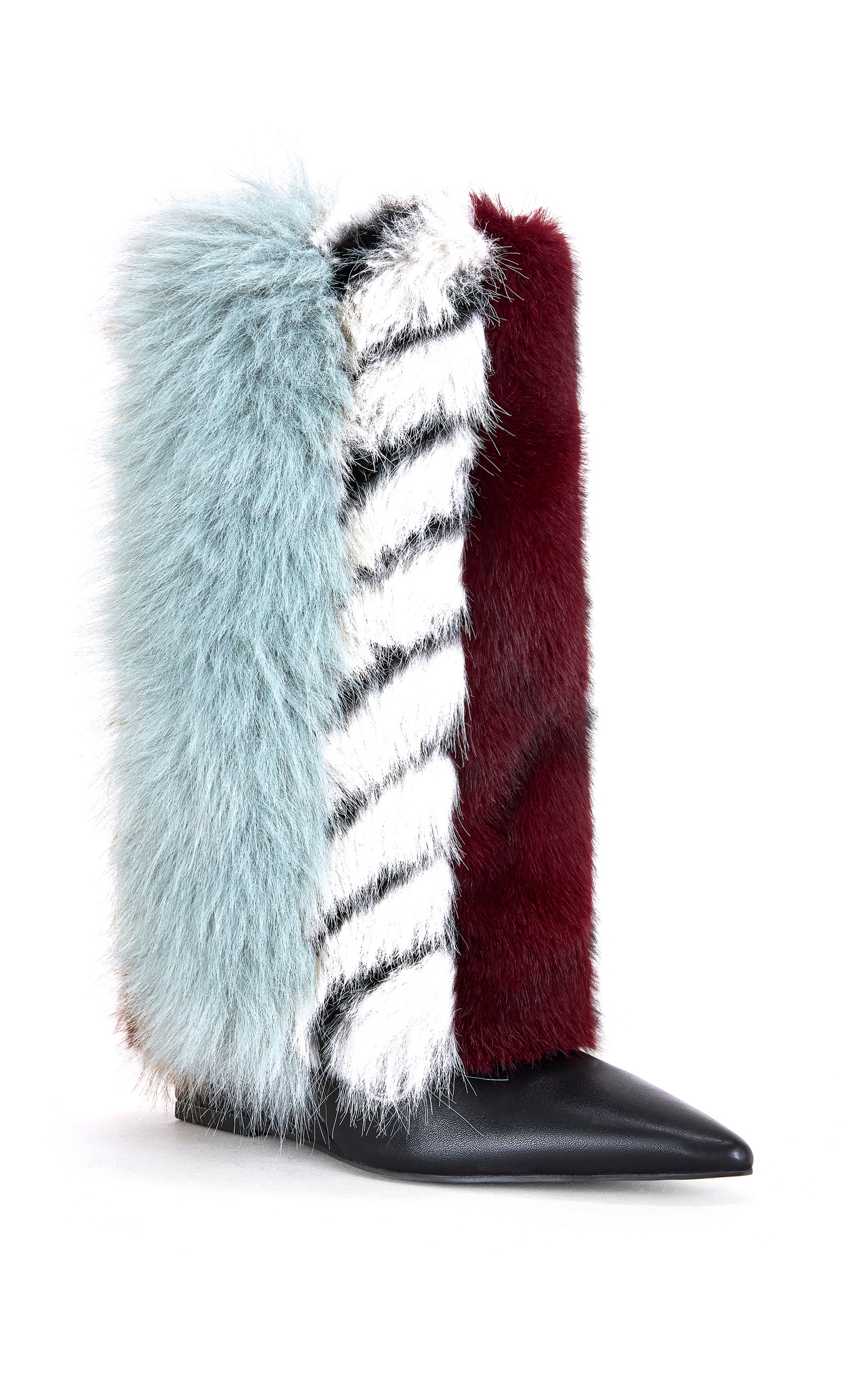 BRIASH-BLUEMULTI WEDGE BOOTIE | AZALEA WANG