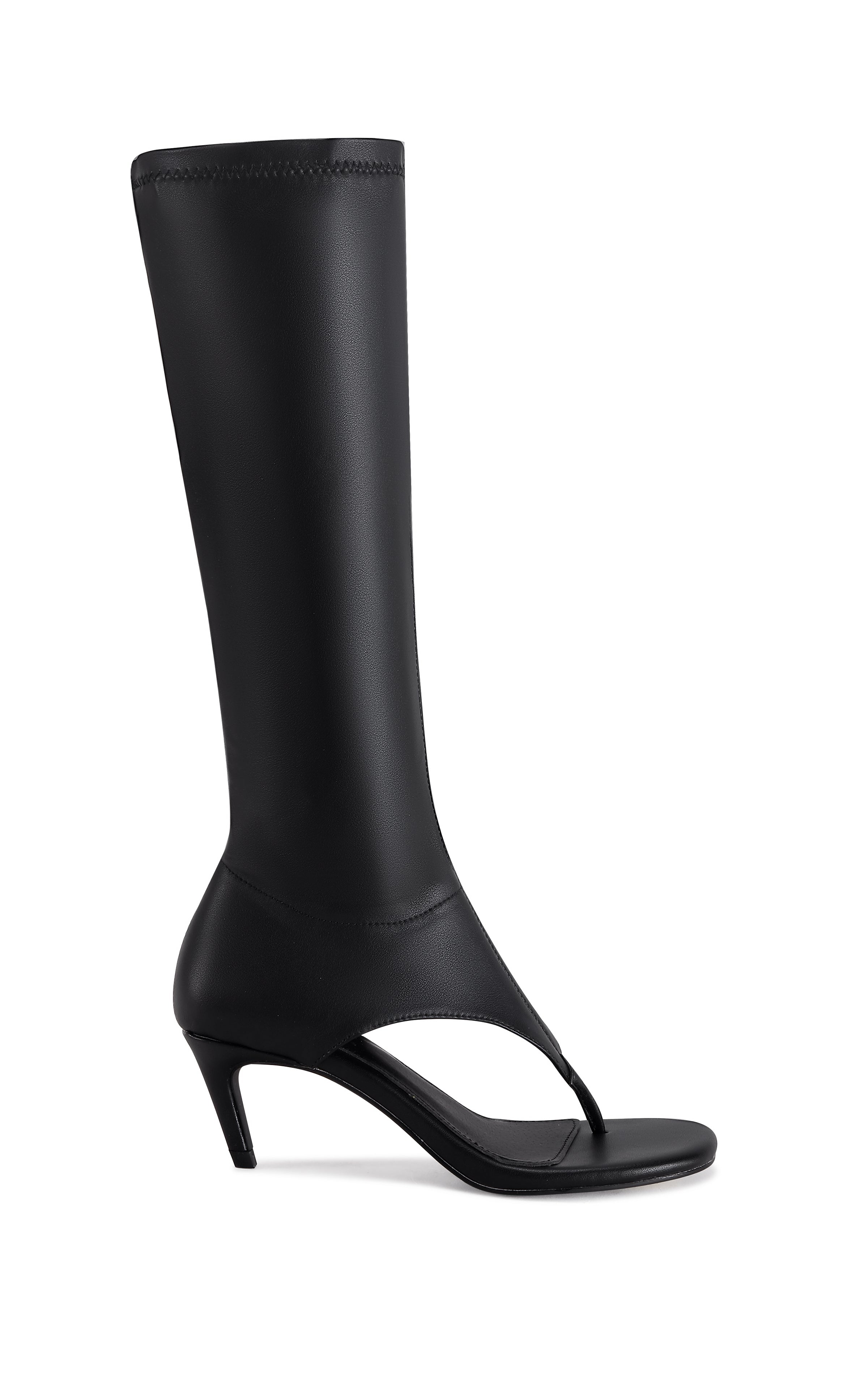 CECILE-BLACK STILETTO SANDAL | AZALEA WANG
