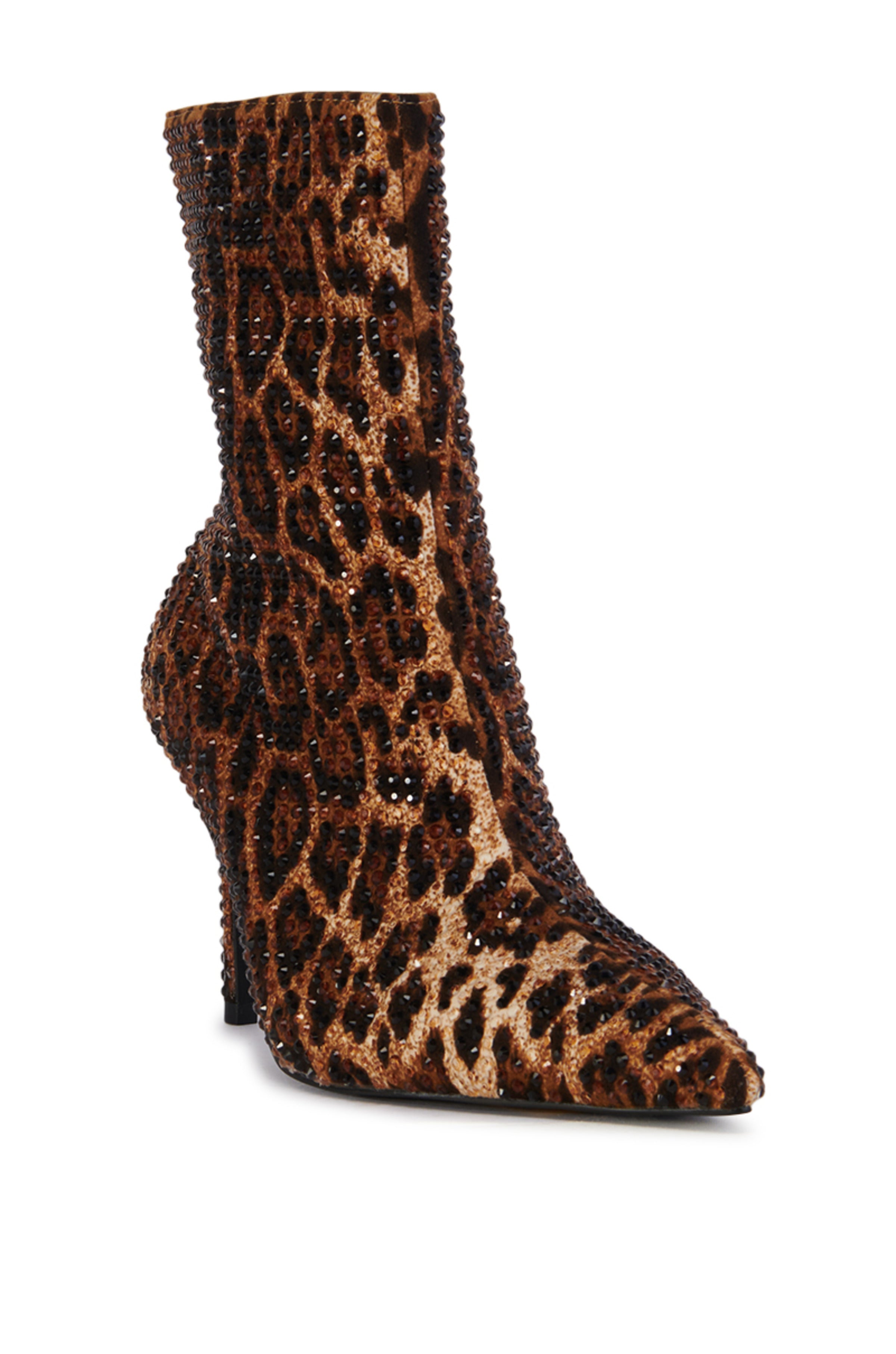 cheap leopard booties