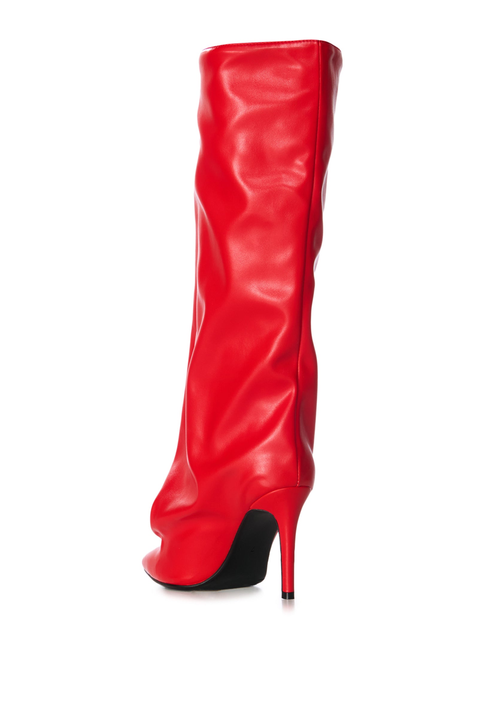COUTURECRAZY-RED POINTED TOE BOOT | AZALEA WANG