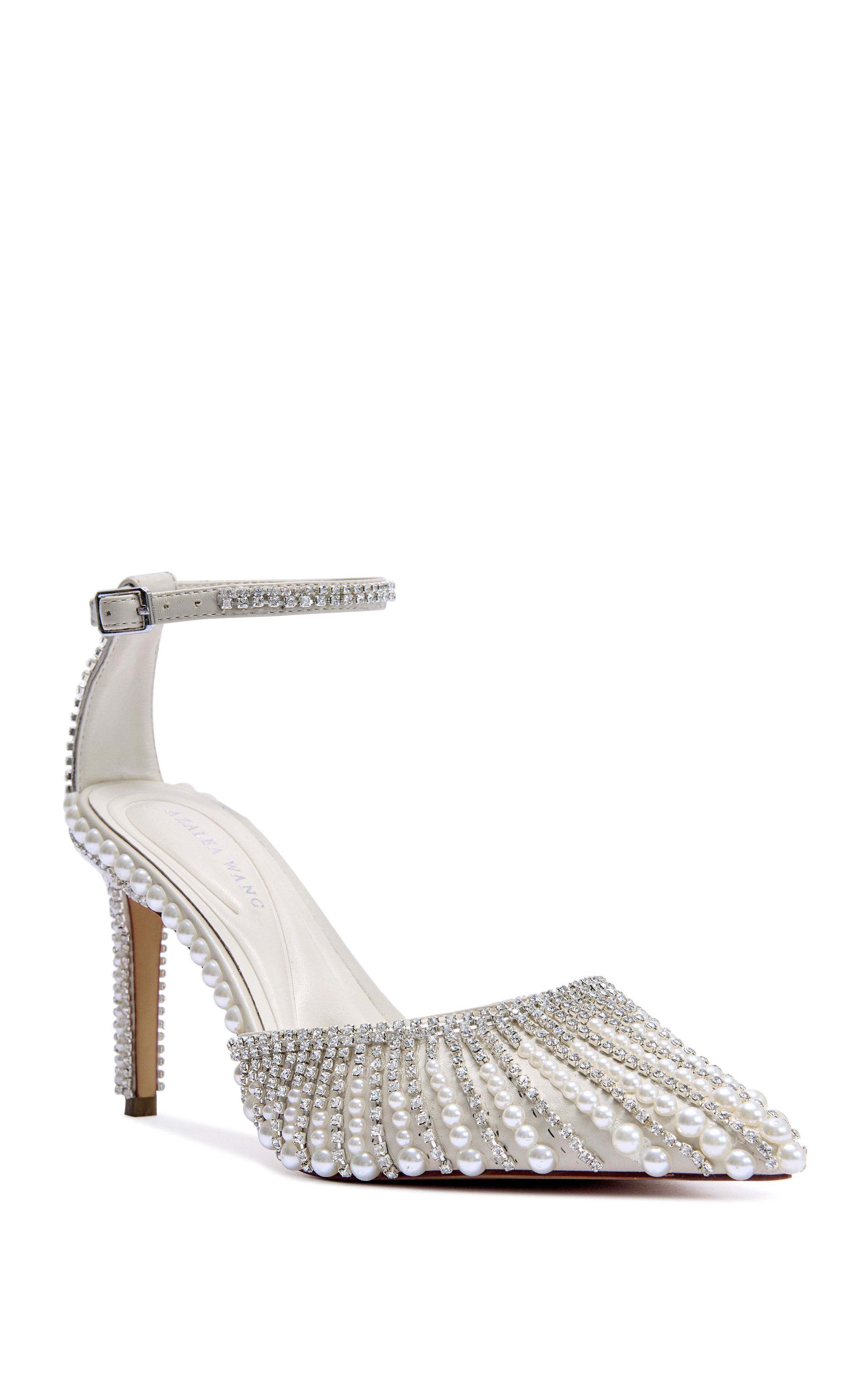 DAVINA-IVORY STILETTO PUMP | AZALEA WANG