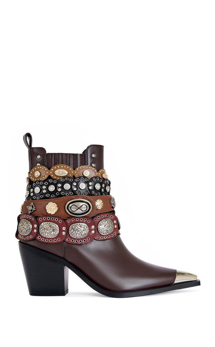 靴 LOULOUSEOUL Chocolate Western Boots 루루서울(LOULOUSEOUL) Hot