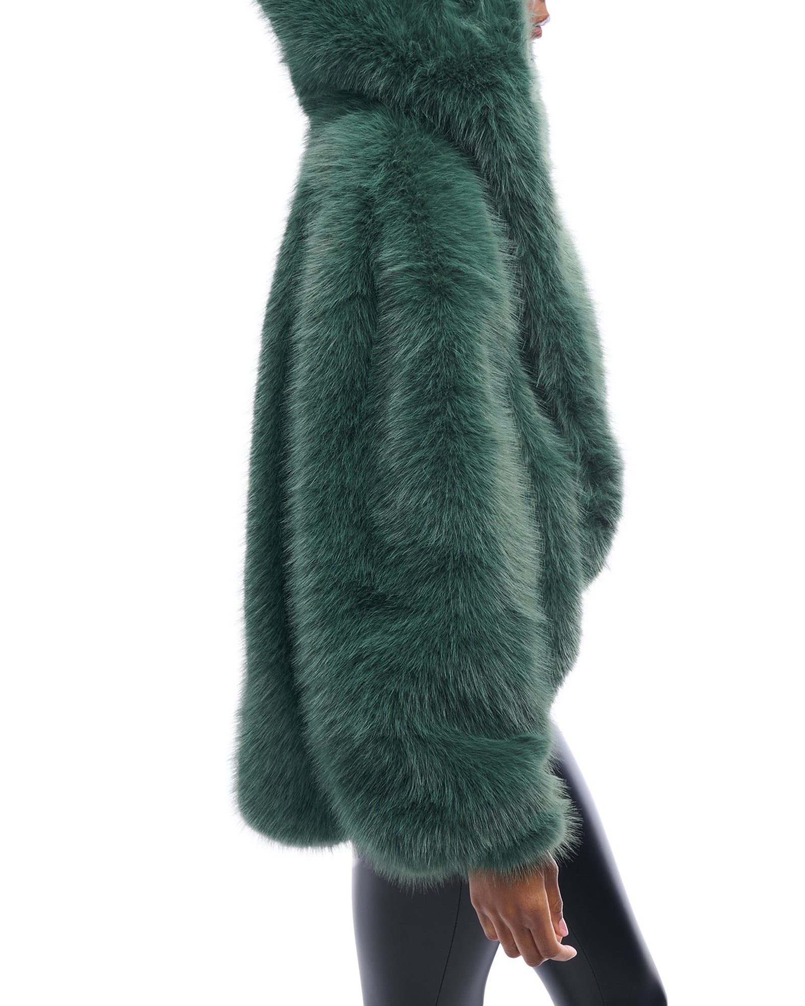 EMERALD-CITY FAUX FUR JACKET | AZALEA WANG