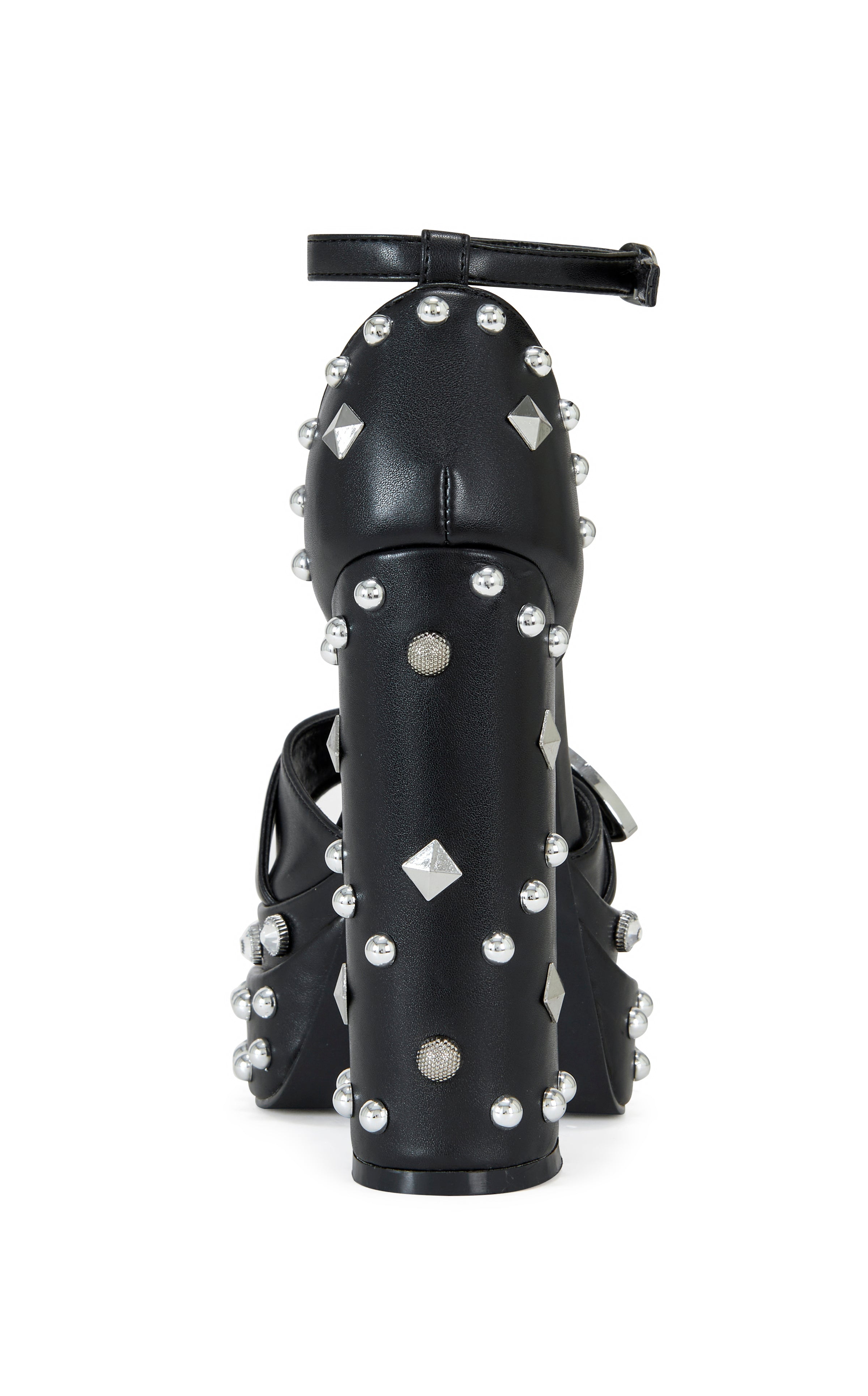 HAIKU-BLACK PLATFORM SANDAL | AZALEA WANG