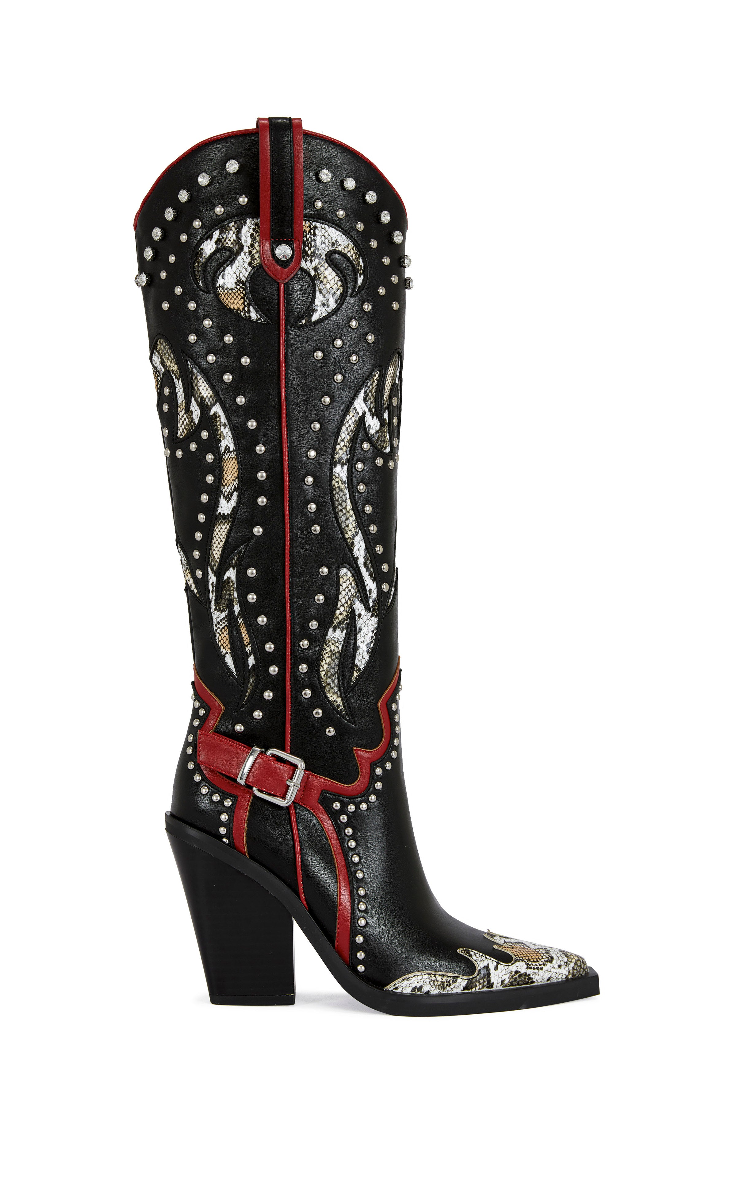 【PORTERNA】Clasi Walker Boots CAT-BLACK BLOCK BOOT | AZALEA WANG