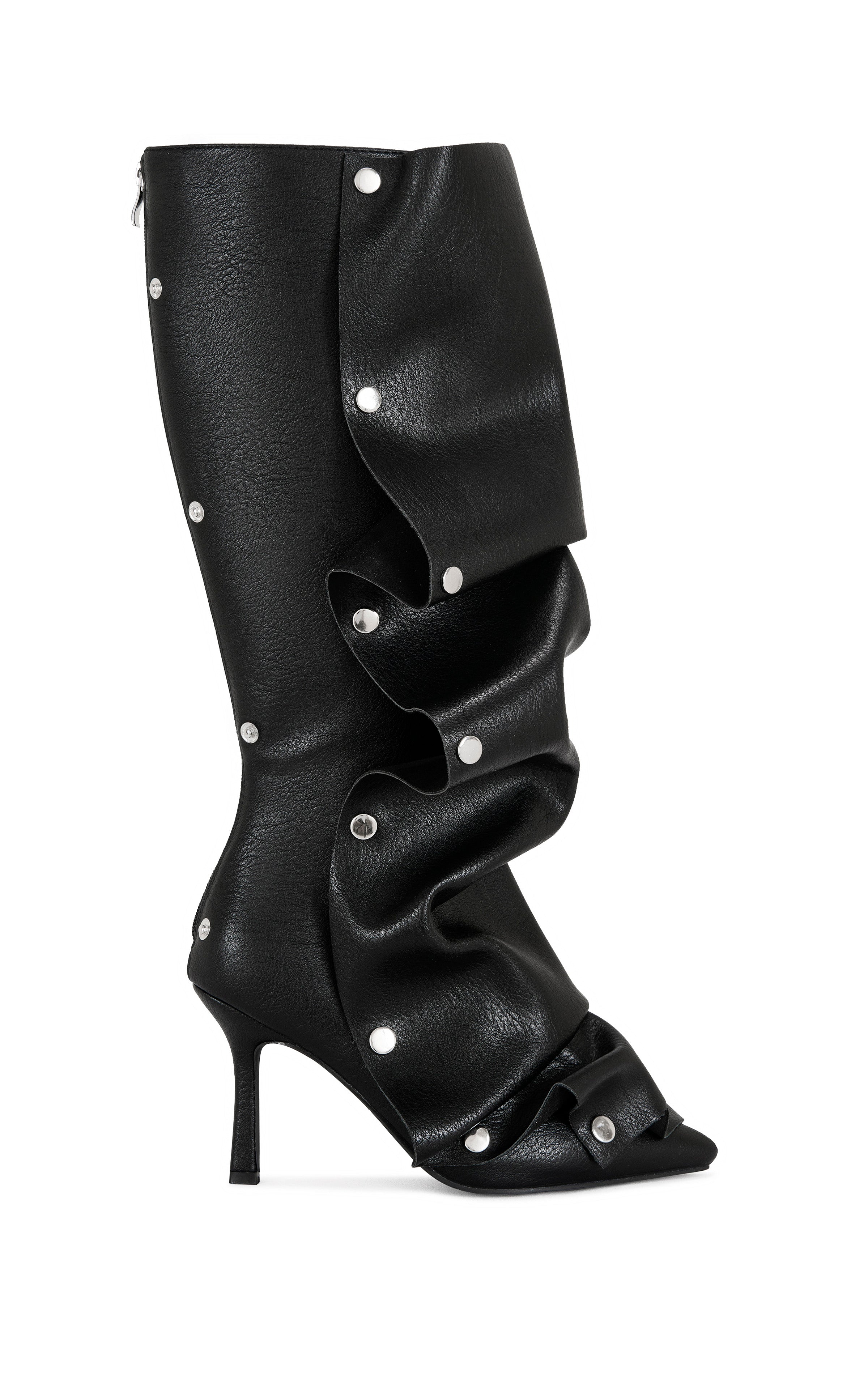 靴 black boots opium swag 43 REGENT tar-black lace up boots | untamed street – UNTAMED STREET