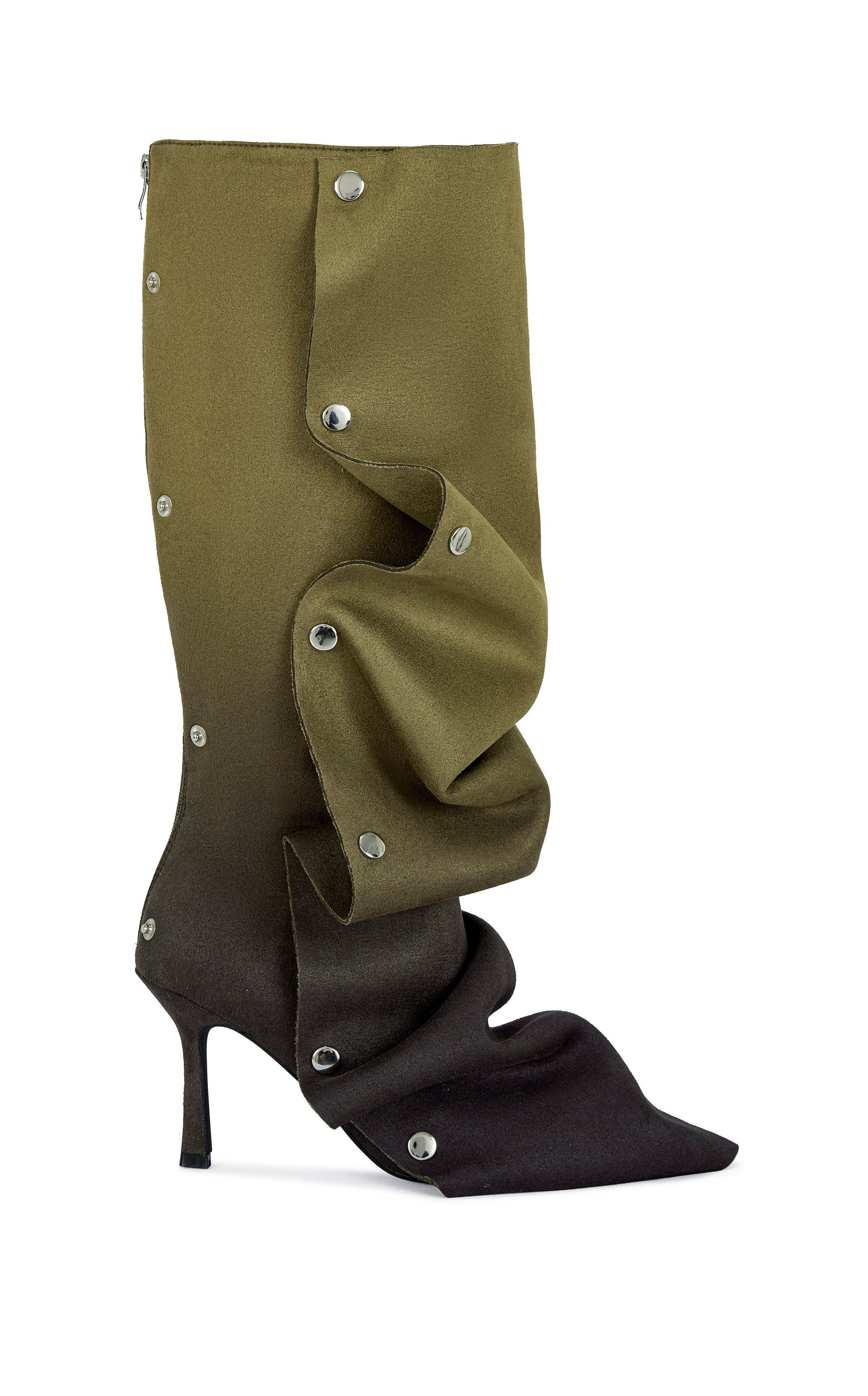 IMOGINE-OLIVE STILETTO BOOT | AZALEA WANG