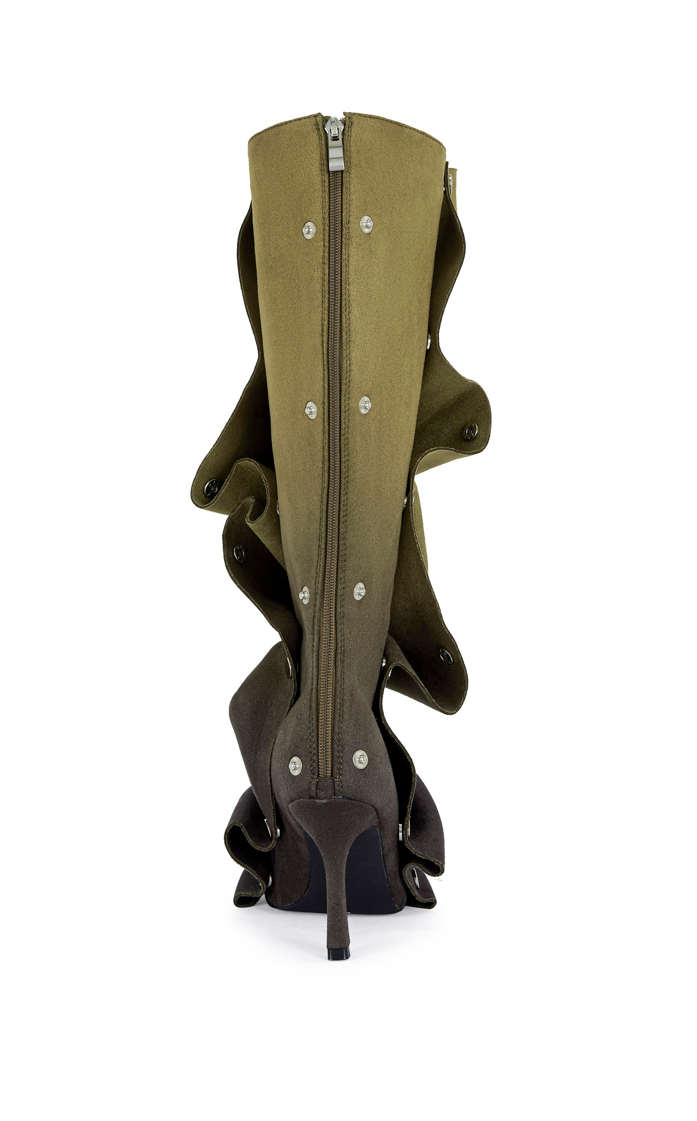 IMOGINE-OLIVE STILETTO BOOT | AZALEA WANG