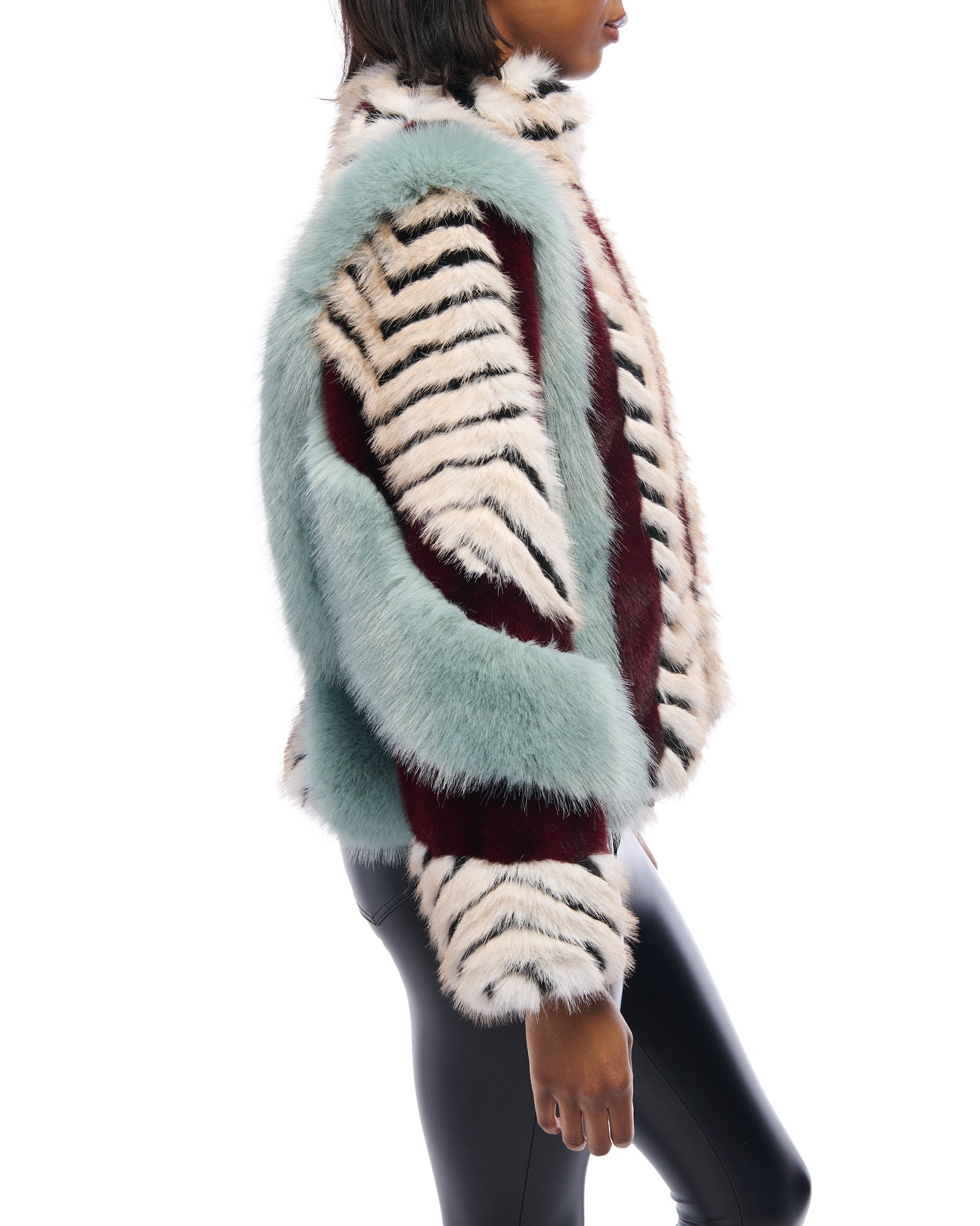 INEZ FAUX FUR JACKET | AZALEA WANG