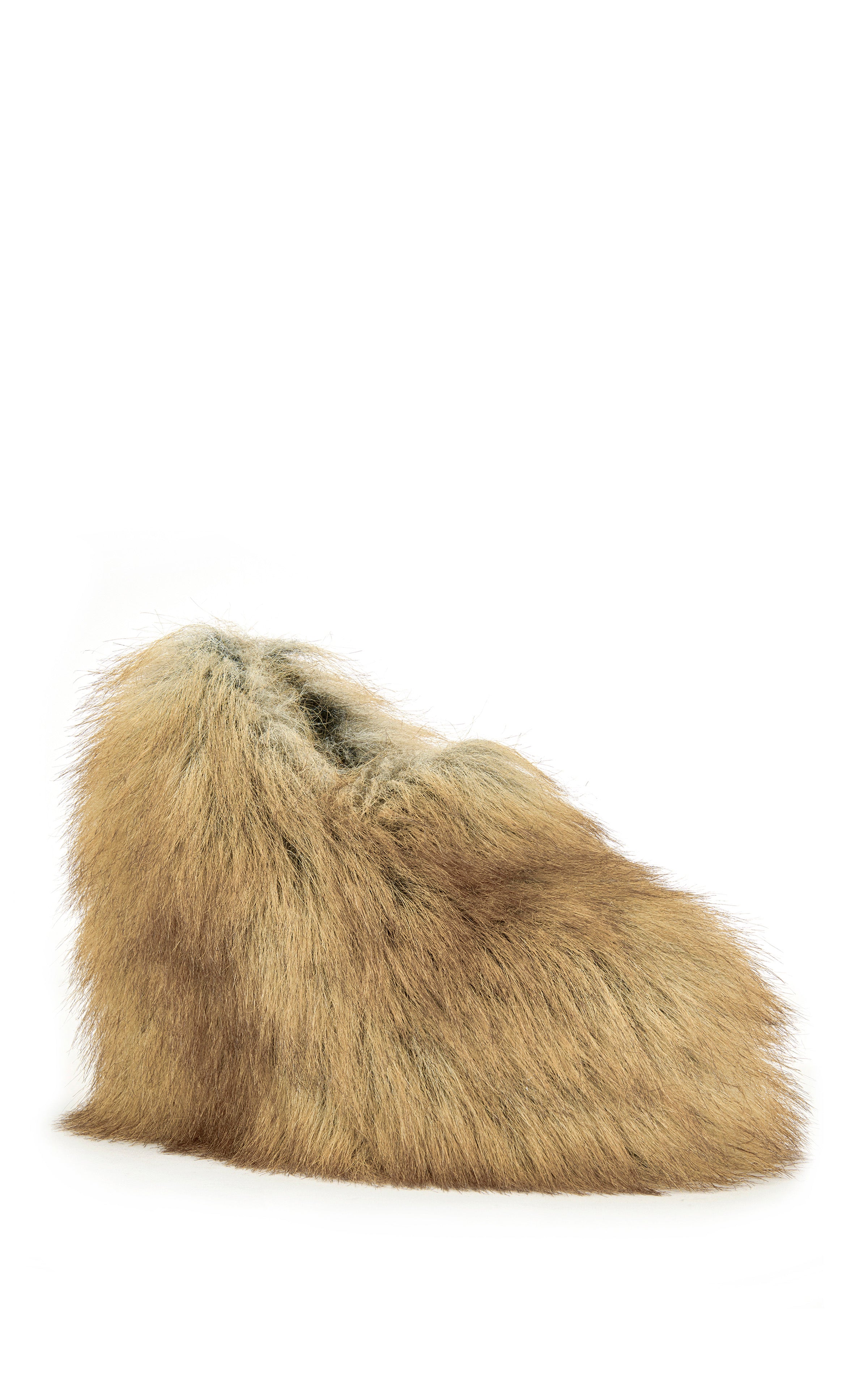 JAEKE-FOXFUR WEDGE PUMP | AZALEA WANG