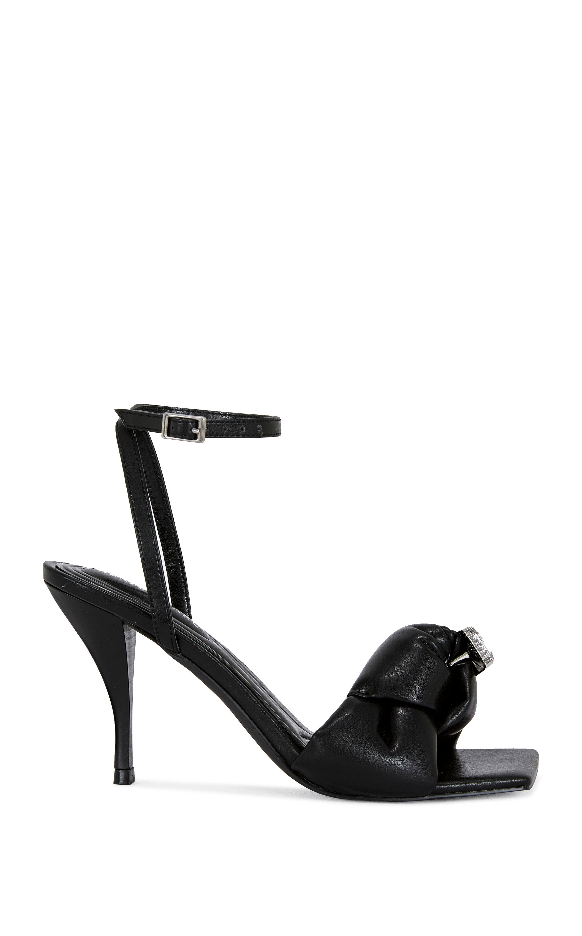 JISELLE-BLACK STILETTO SANDAL | AZALEA WANG