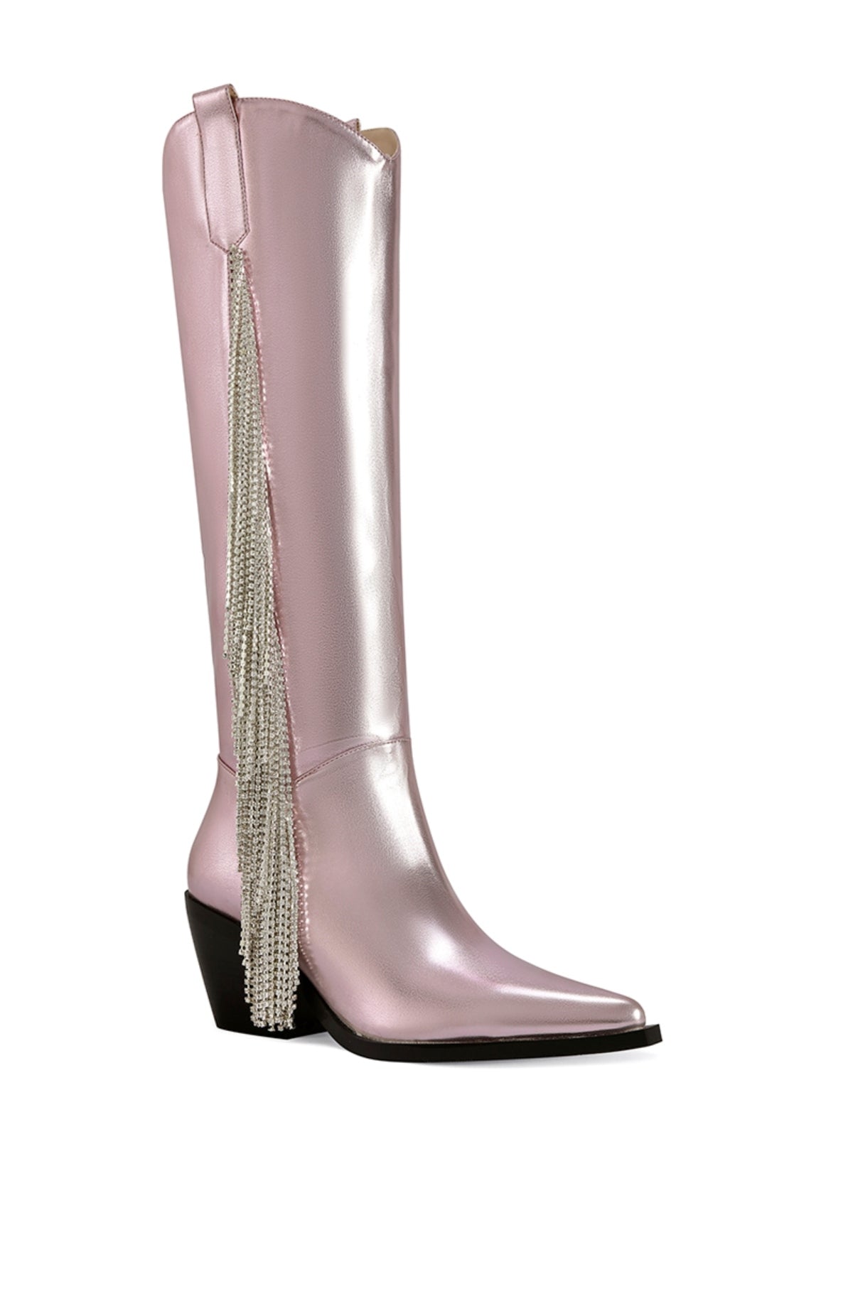 JOYDISTRICT-PINK BLOCK BOOT | AZALEA WANG