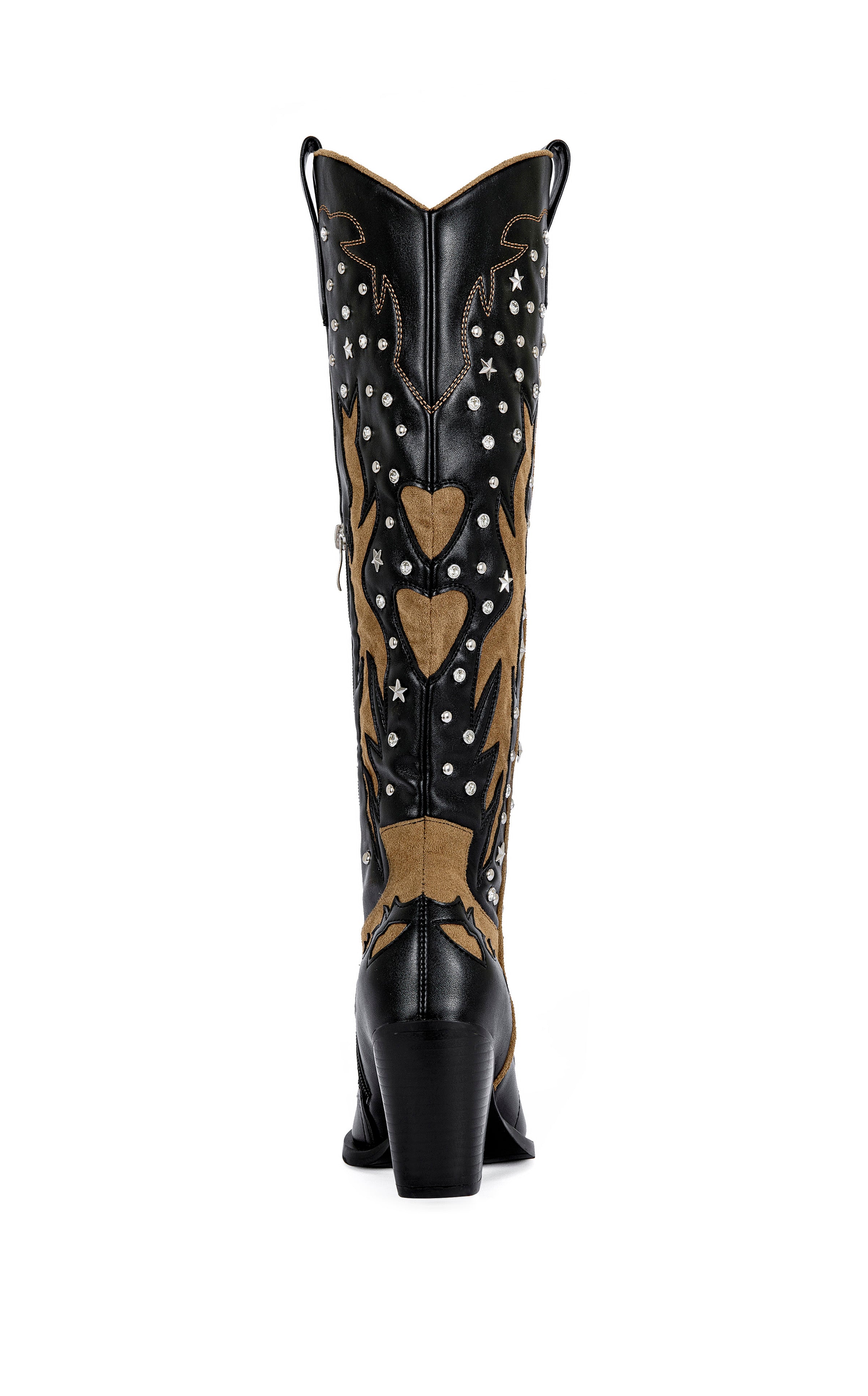 KALPANA-BLACKMULTI BLOCK BOOT | AZALEA WANG