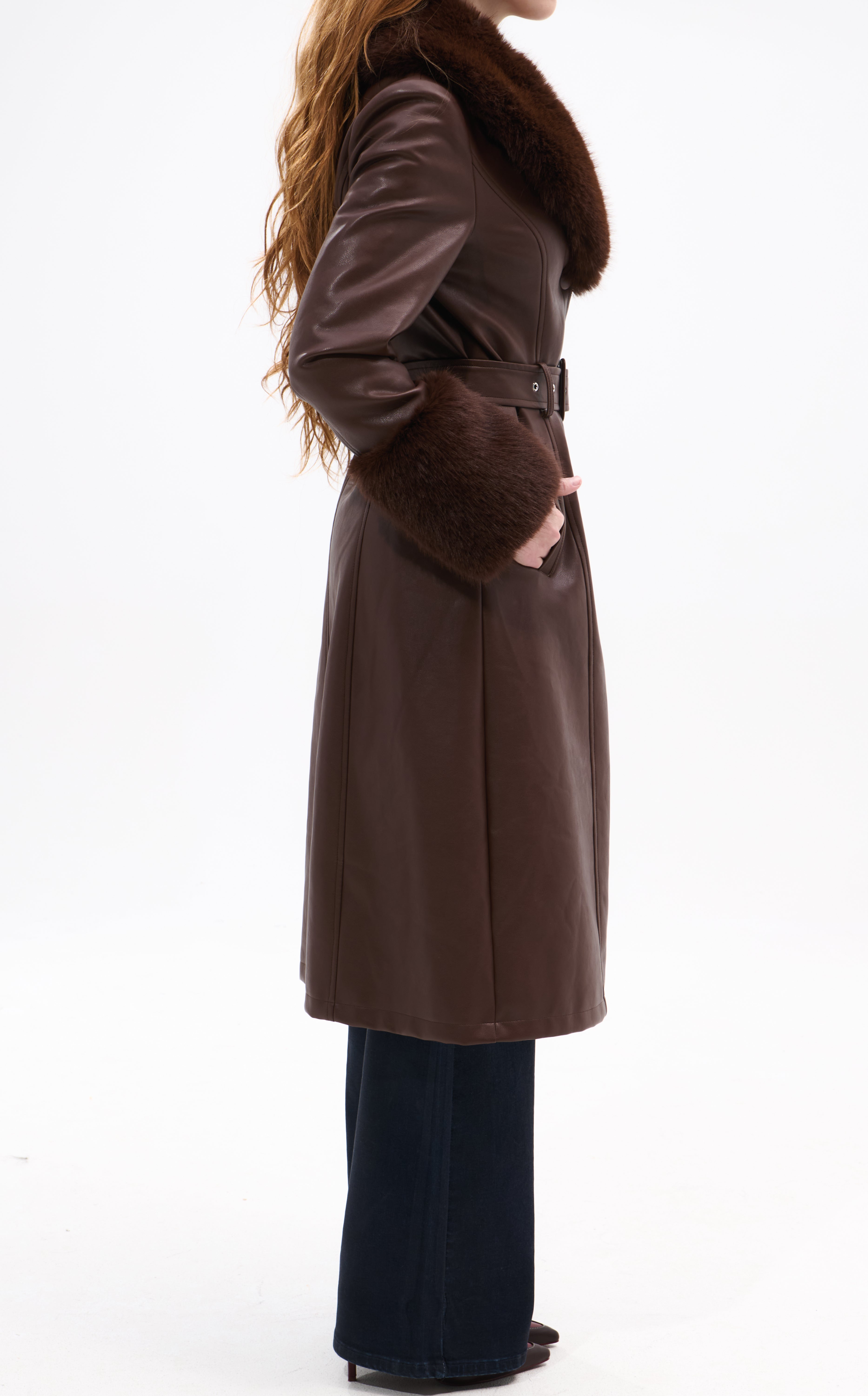 KAYA-BRN FAUX FUR JACKET | AZALEA WANG KAYA-BRN FAUX FUR JACKET | AZALEA WANG