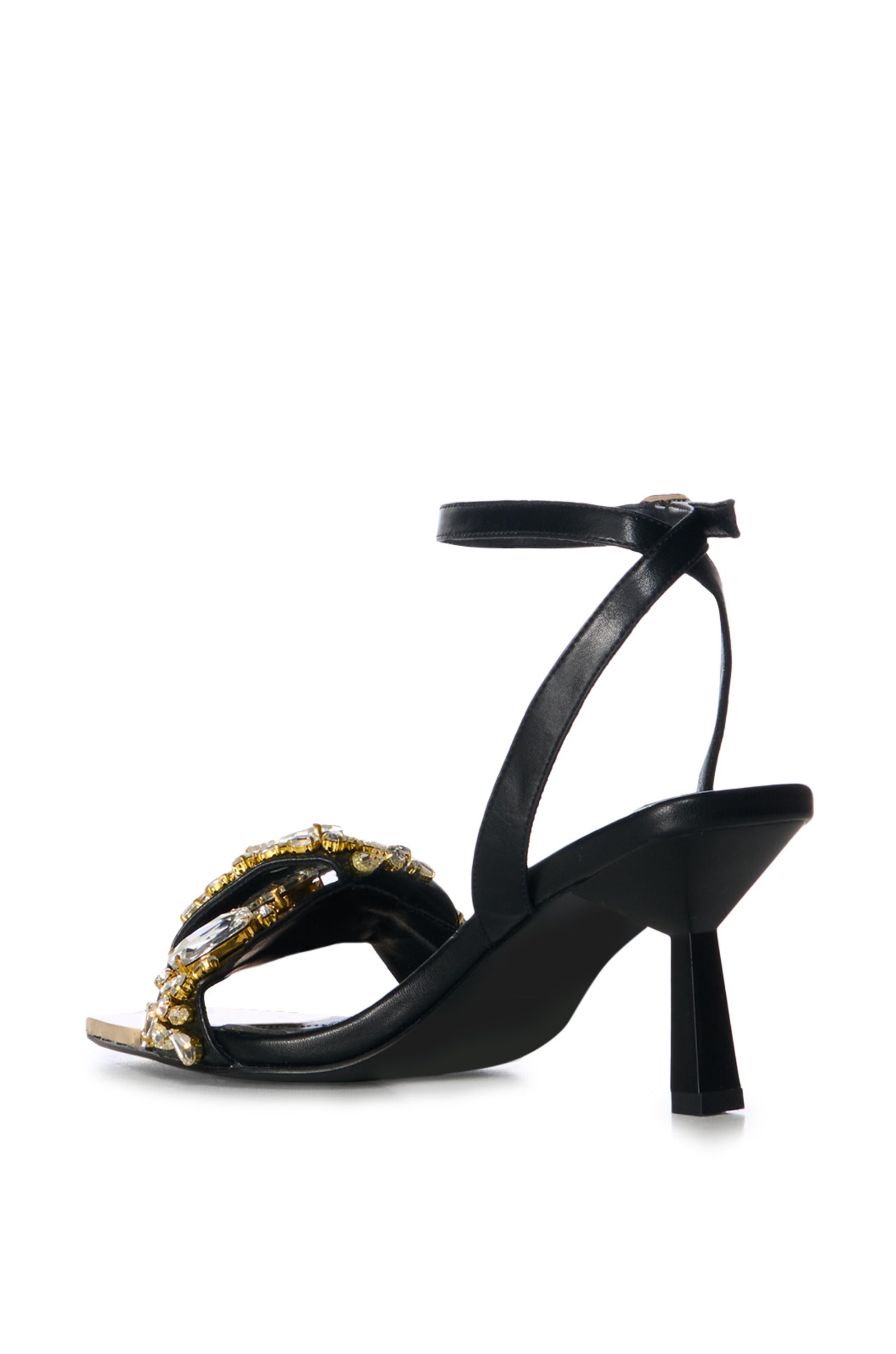 LETHE-BLACK STILETTO SANDAL | AZALEA WANG