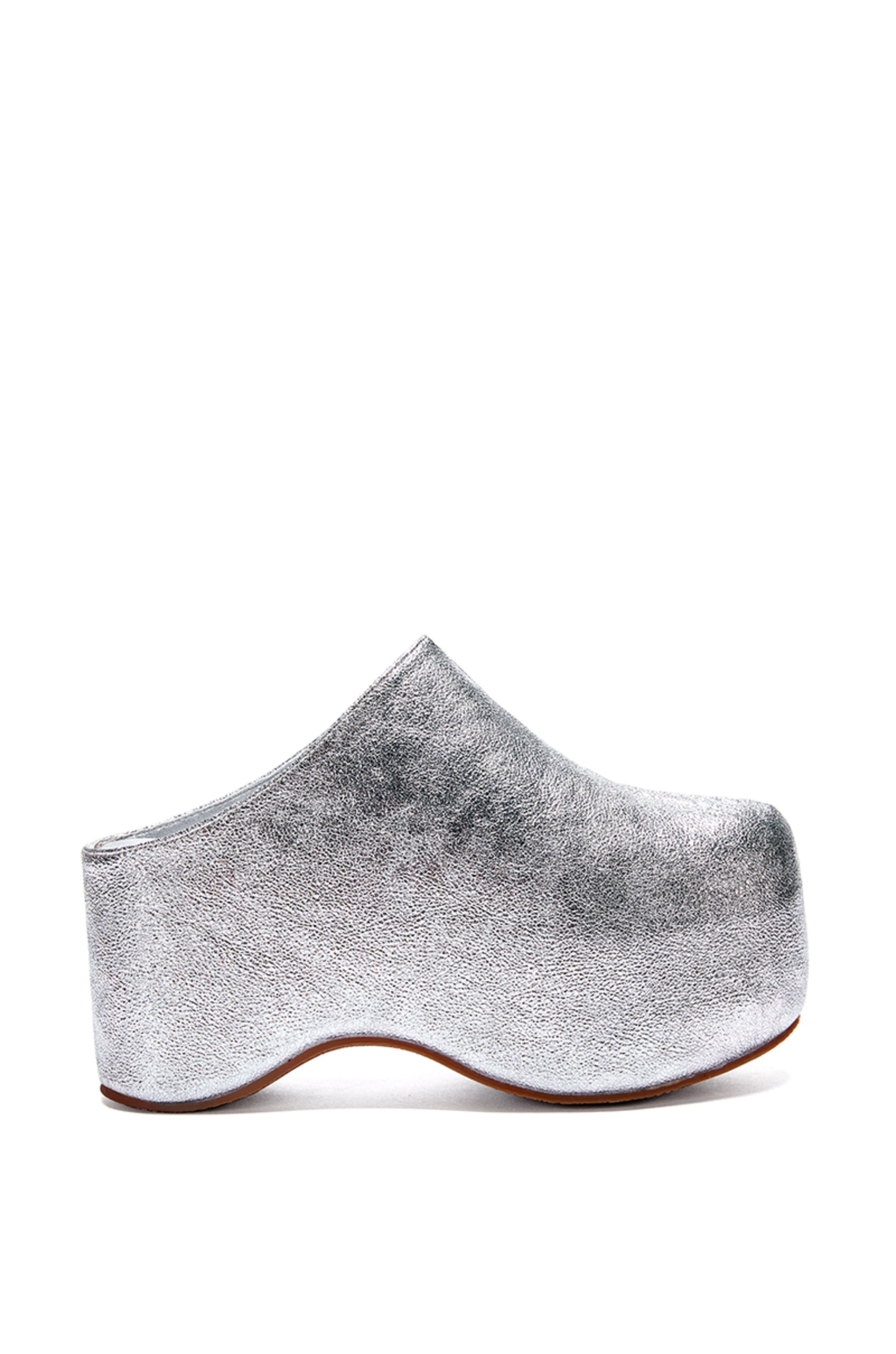 【COLOR iN ID】silver point platform mule LIZZY-SILVER PLATFORM MULE | AZALEA WANG