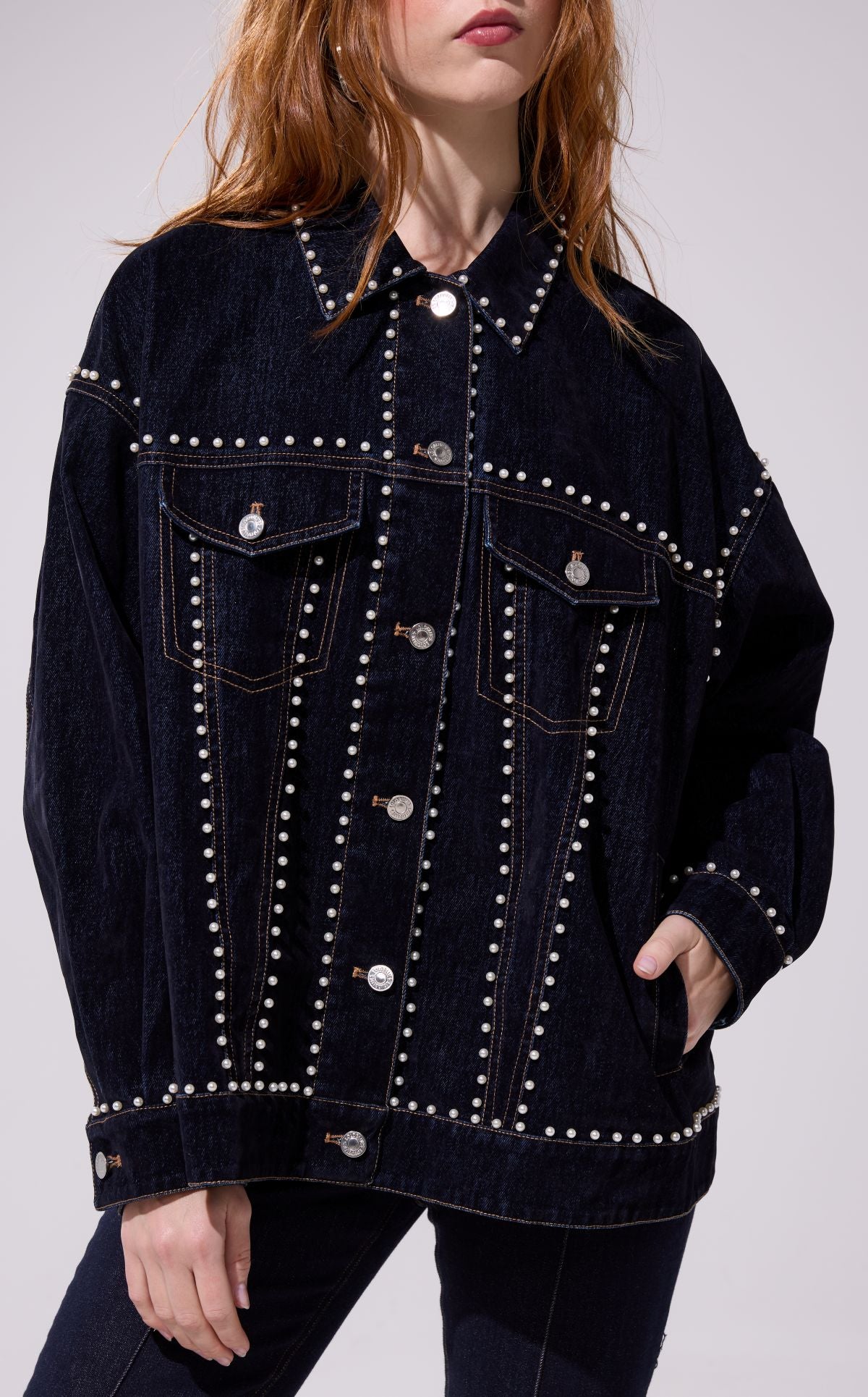 MICAH-DENIM DENIM OUTERWEAR | AZALEA WANG