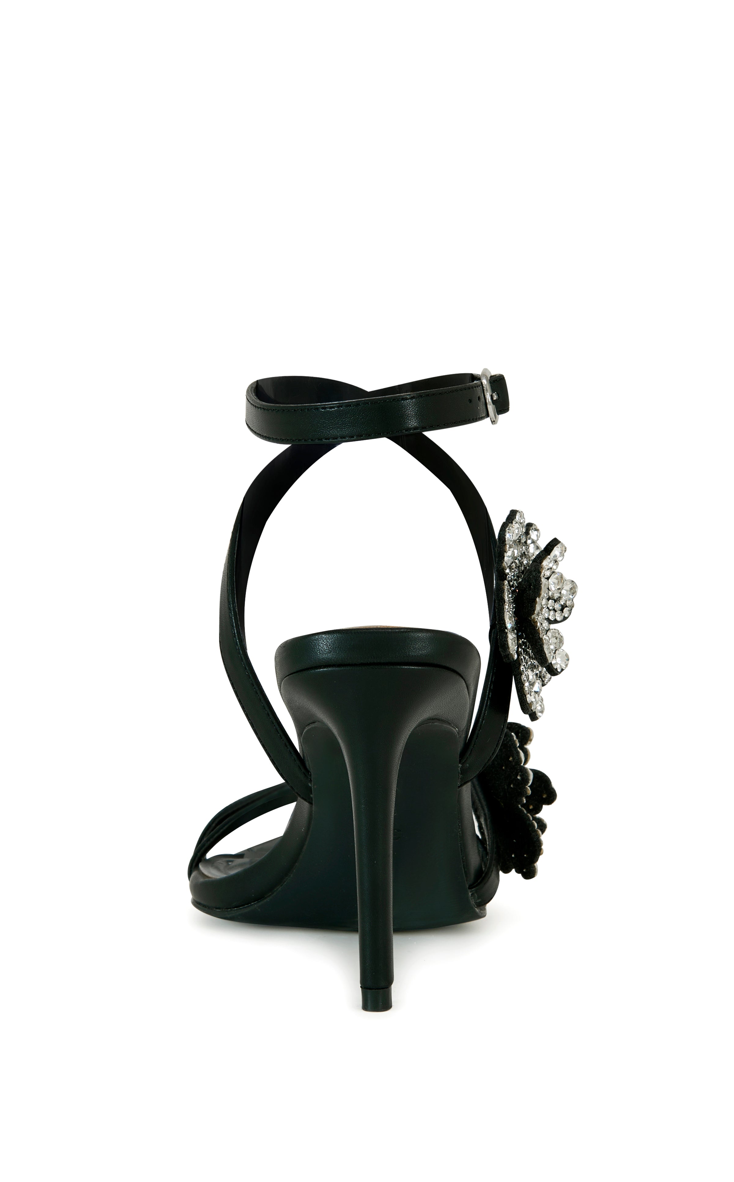 あんちゃんトゥデイフルLeatherBelt Sandalsblack38 あんちゃん