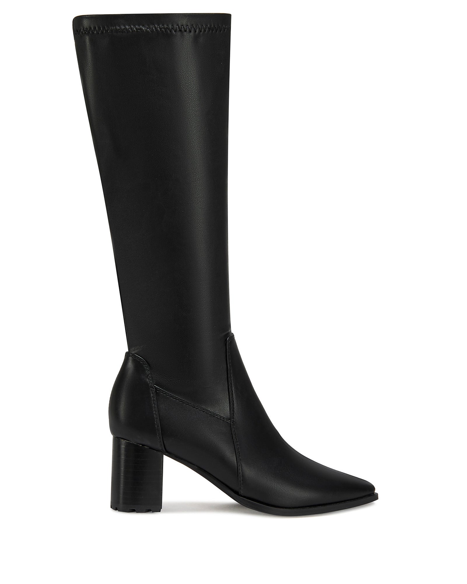 Lee★ プラピール4set PREDICATE-BLACK 4 WAY STRETCH CHUNKY HEELED BOOT | AZALEA WANG