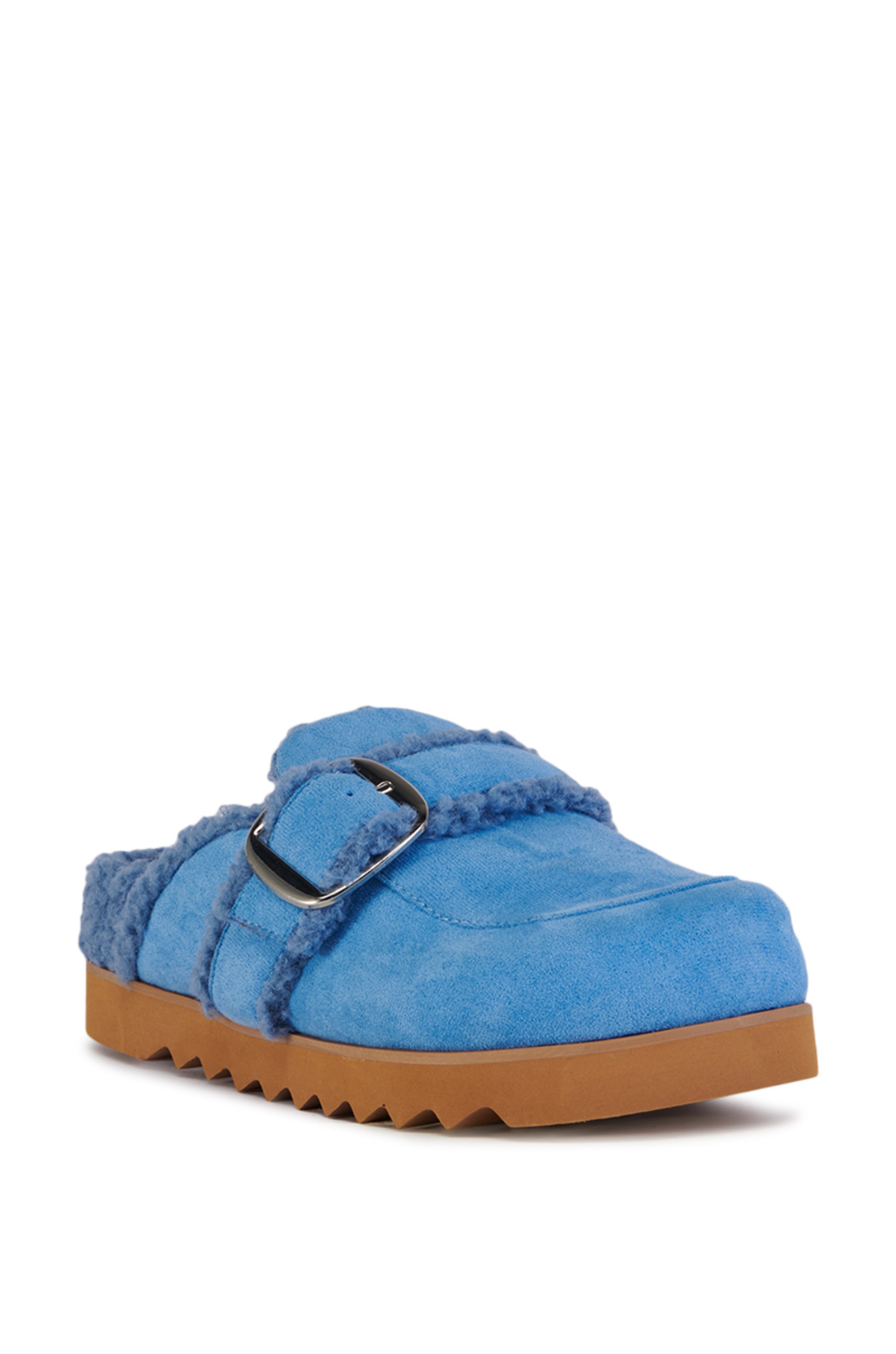 SIMAH-BLUE MULE FLAT | AZALEA WANG