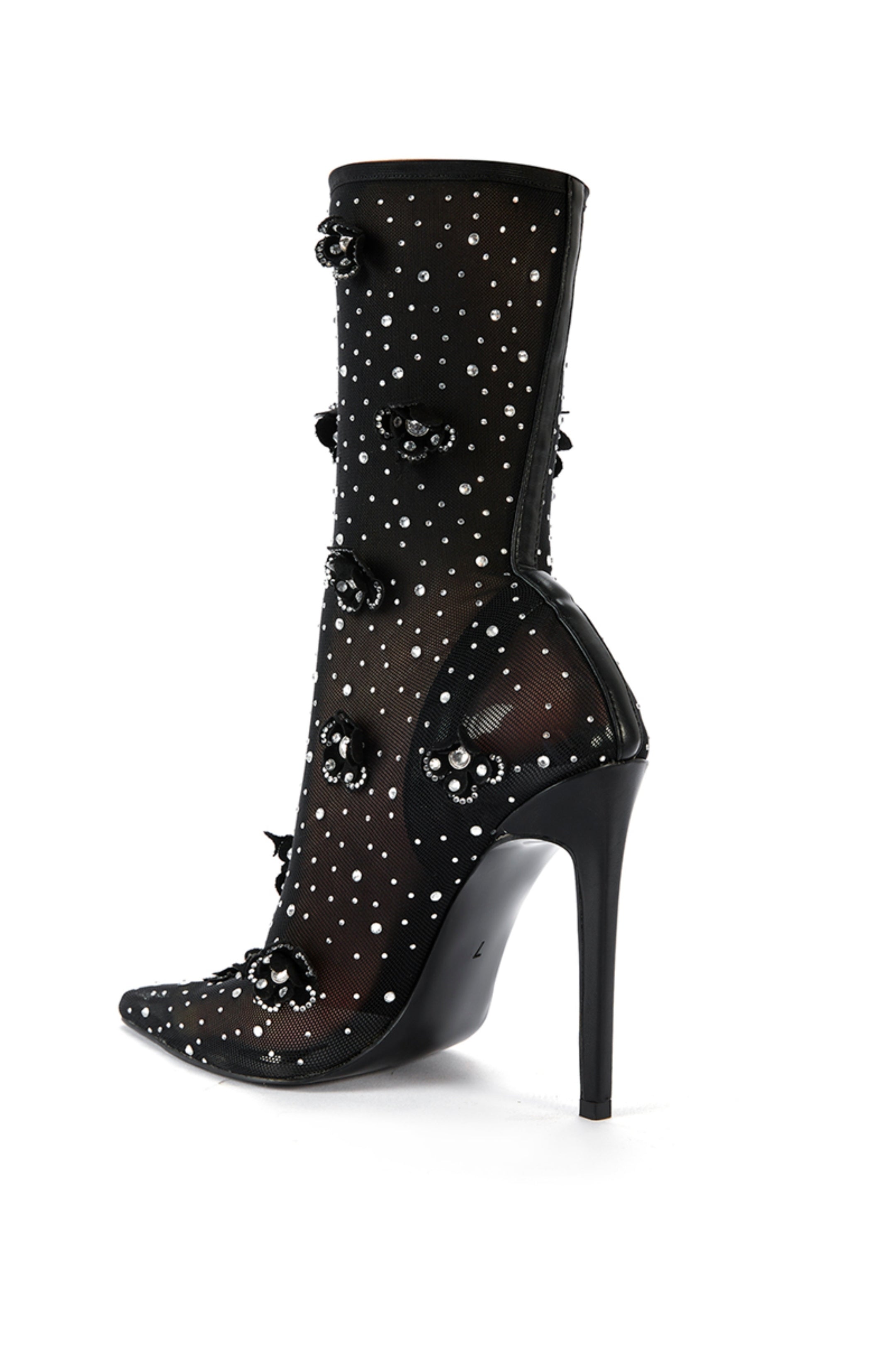 SMARLOWE BLACK STILETTO BOOTIE