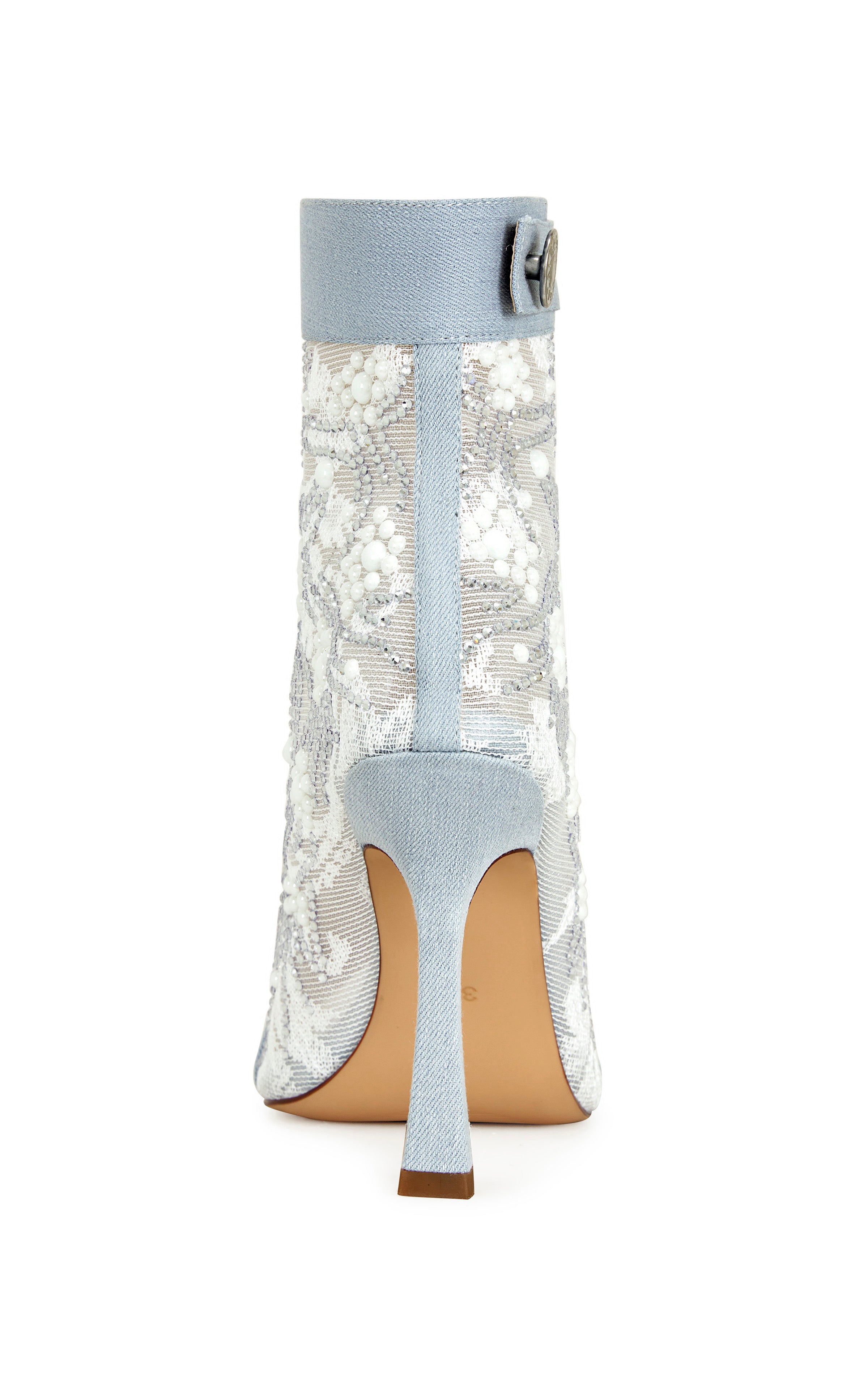 TANDY-BLUE STILETTO BOOTIE | AZALEA WANG