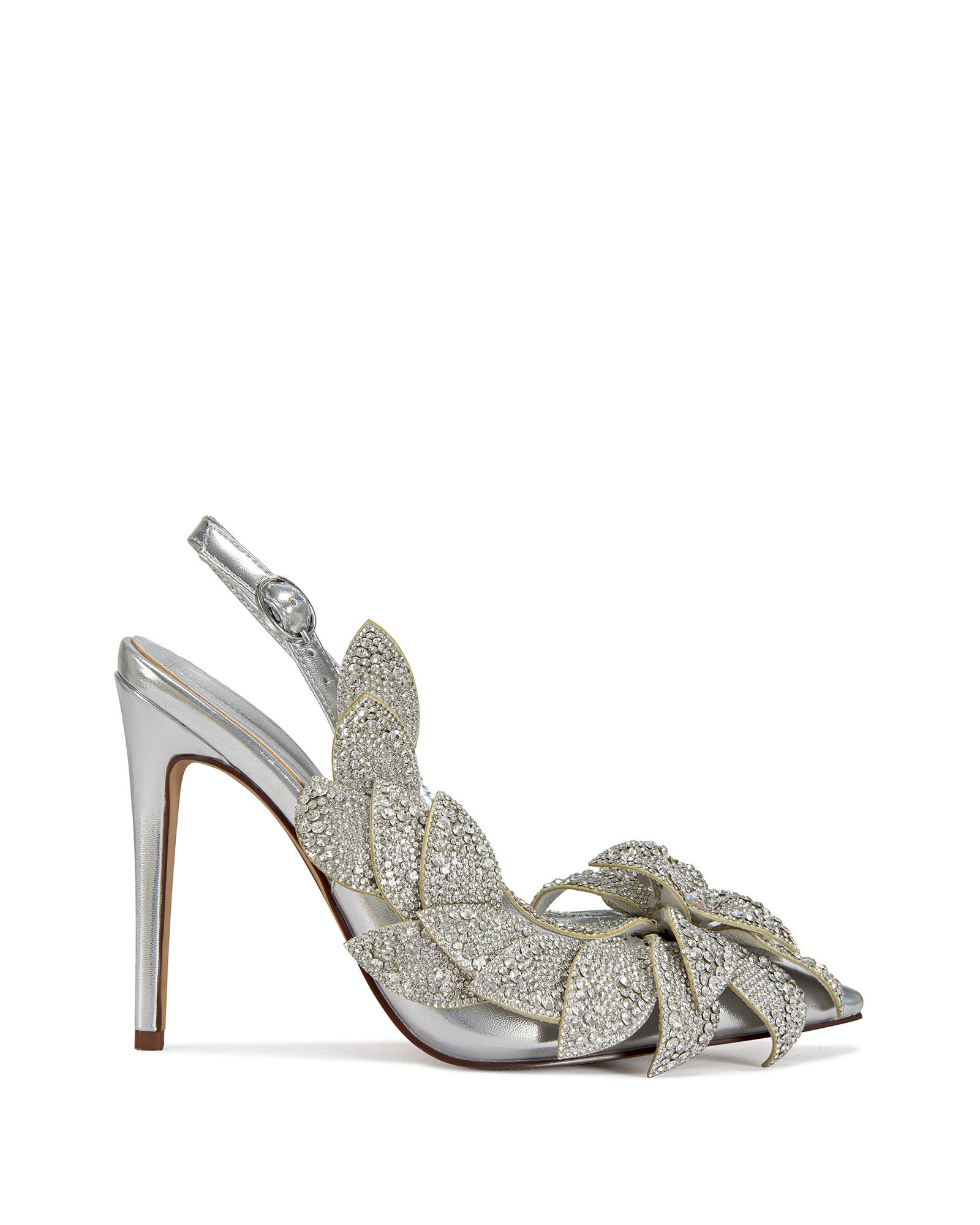 休日限定 WEATHERLY-SILVER WANG AZALEA | PUMP SLINGBACK FLOWER OVERSIZED TVドラマ