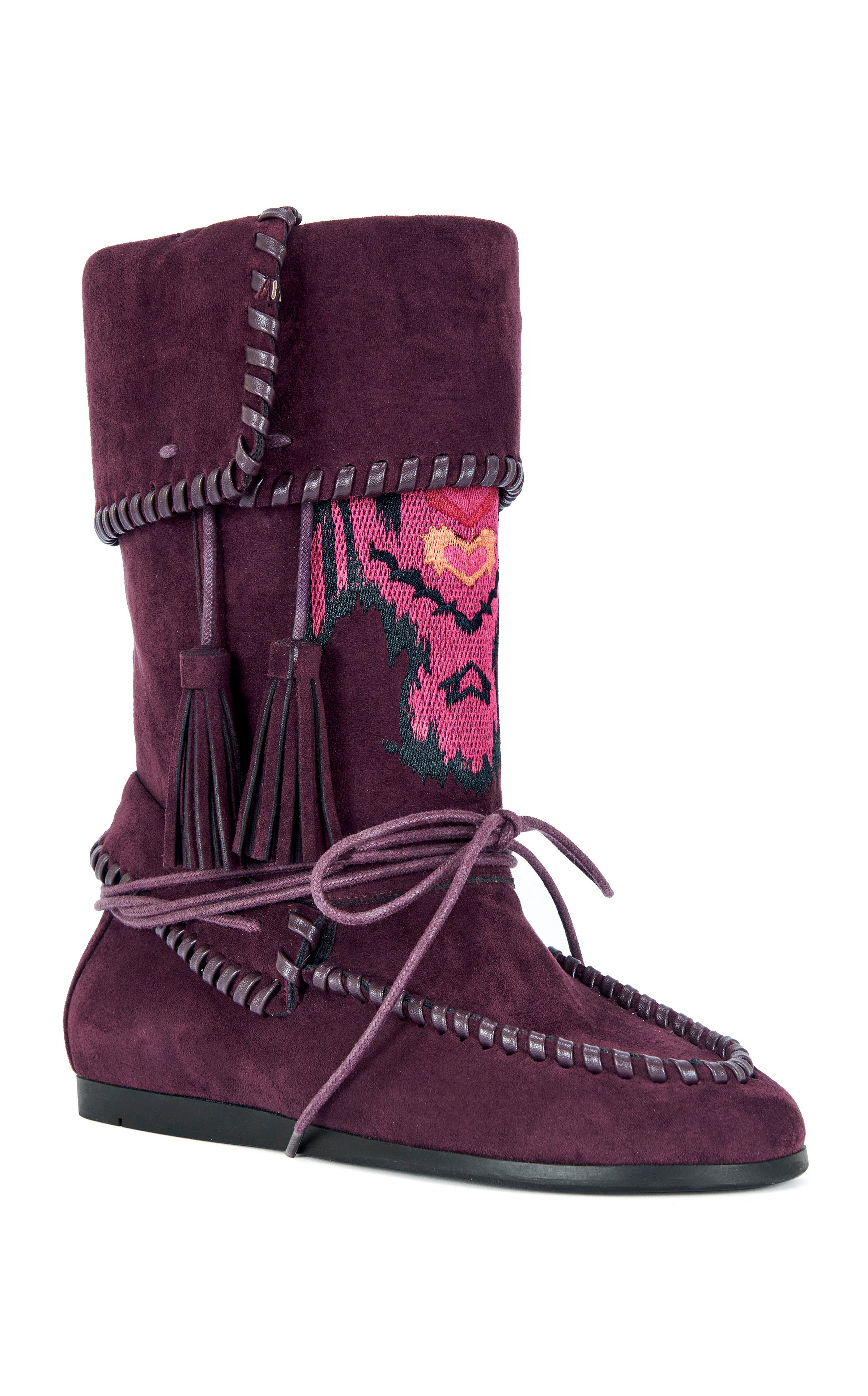 ◆むーたん◆ WERET-PLUM FLAT BOOTIE | AZALEA WANG