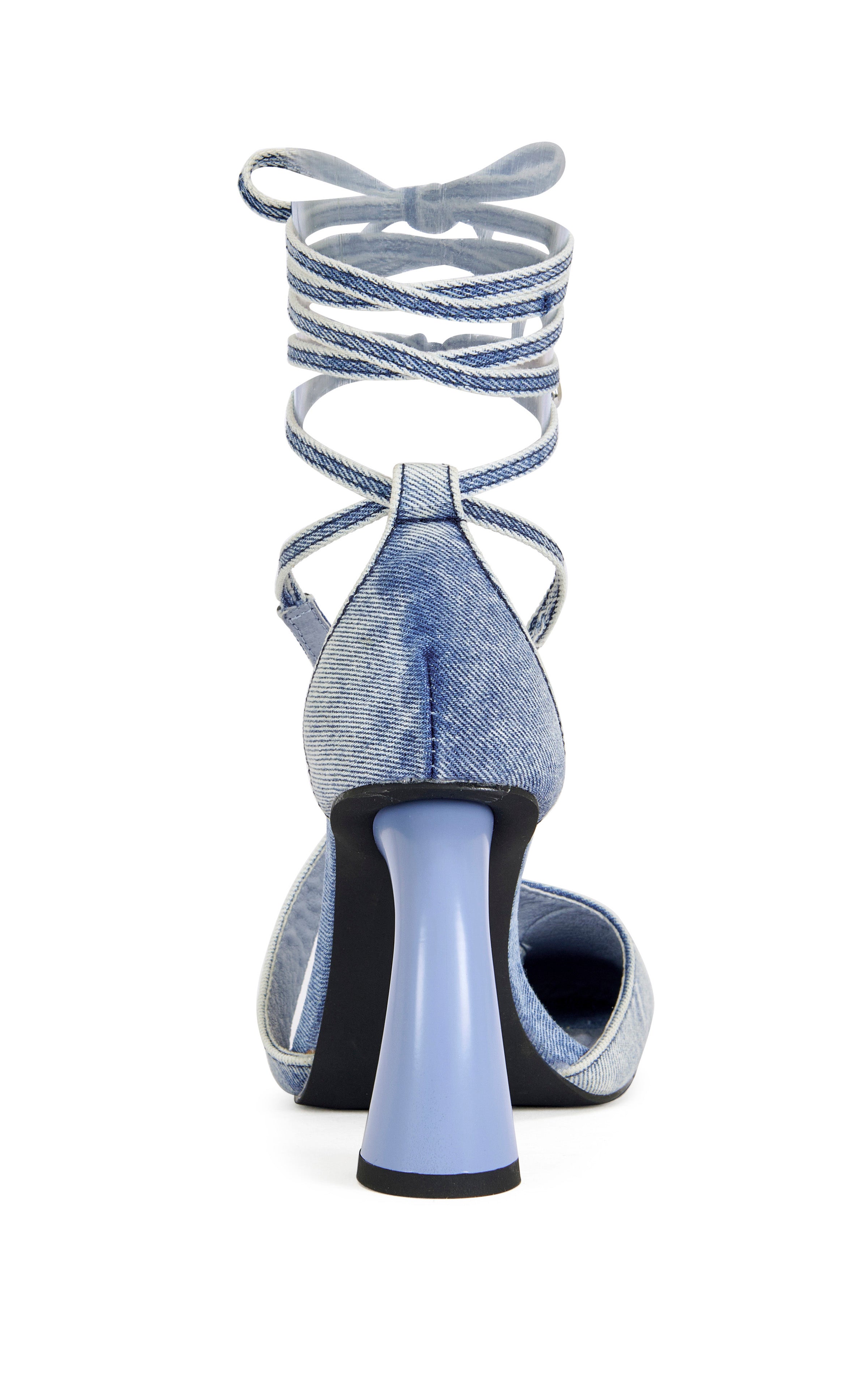 BUIKY-DENIM BLOCK PUMP | AZALEA WANG