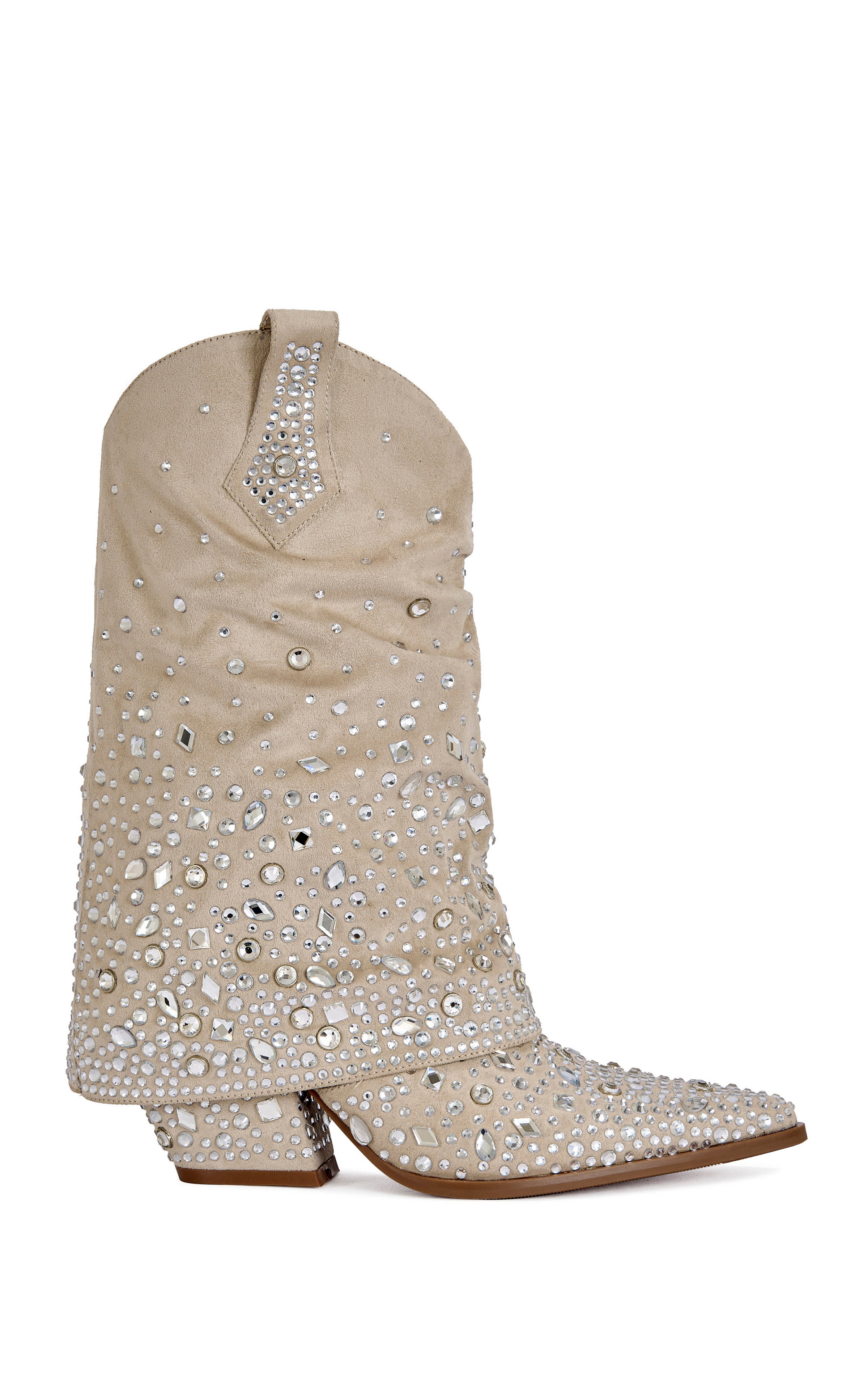 洋楽 VanJess GROWN DE' LUXE L'artiste Vaneyck Tall Western Boots for women - Spring Step Shoes