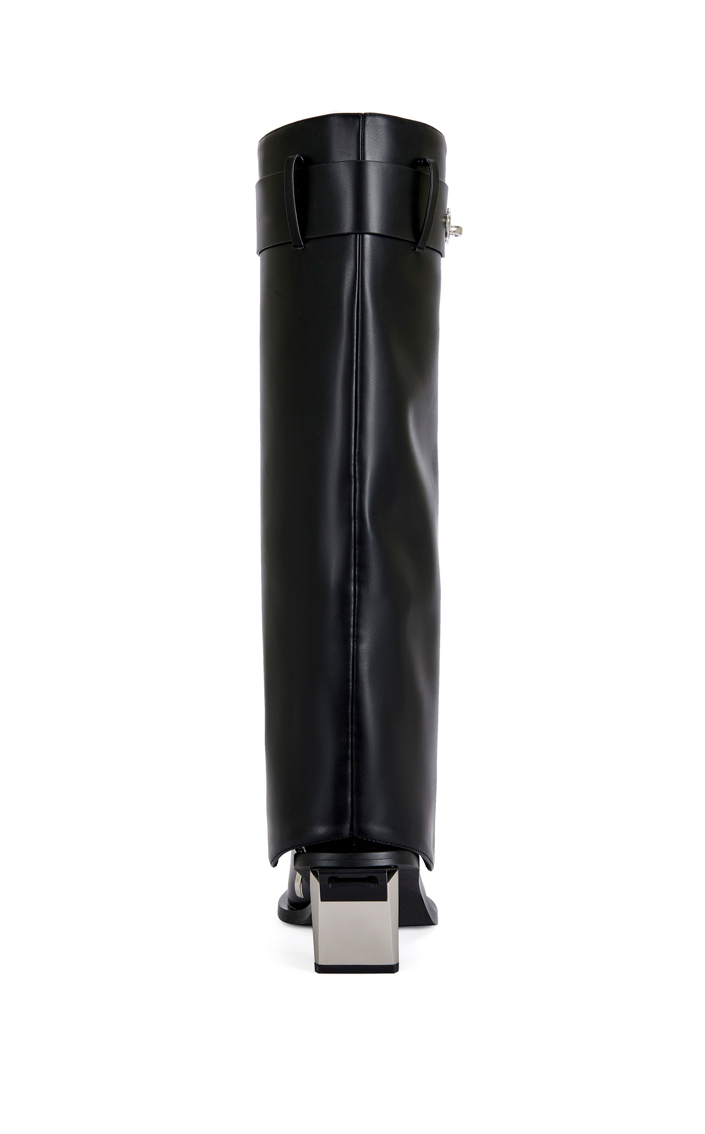 CHRONO-BLACK BLOCK BOOT | AZALEA WANG