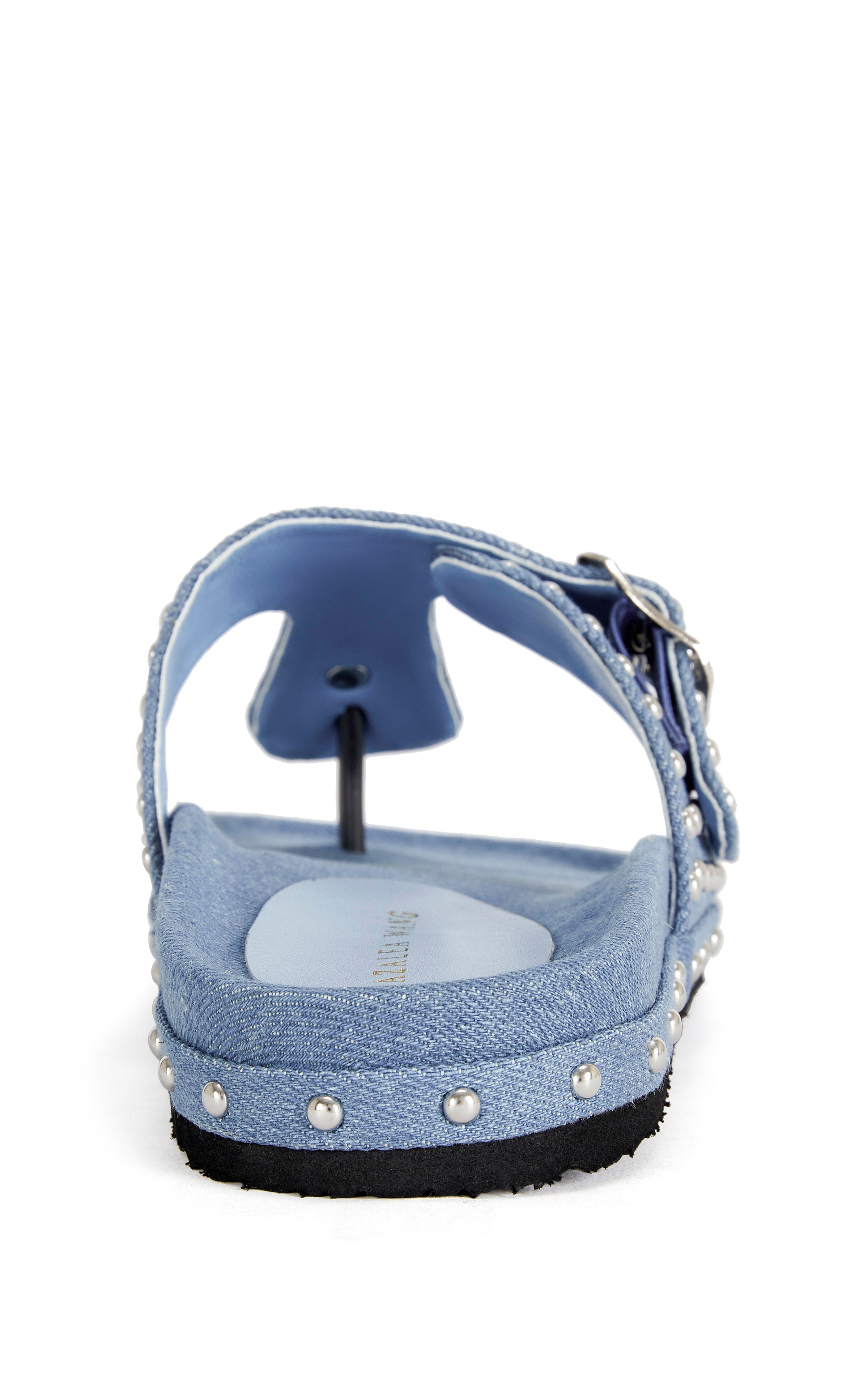 DAISYCHAIN-DENIM FLAT SANDAL | AZALEA WANG