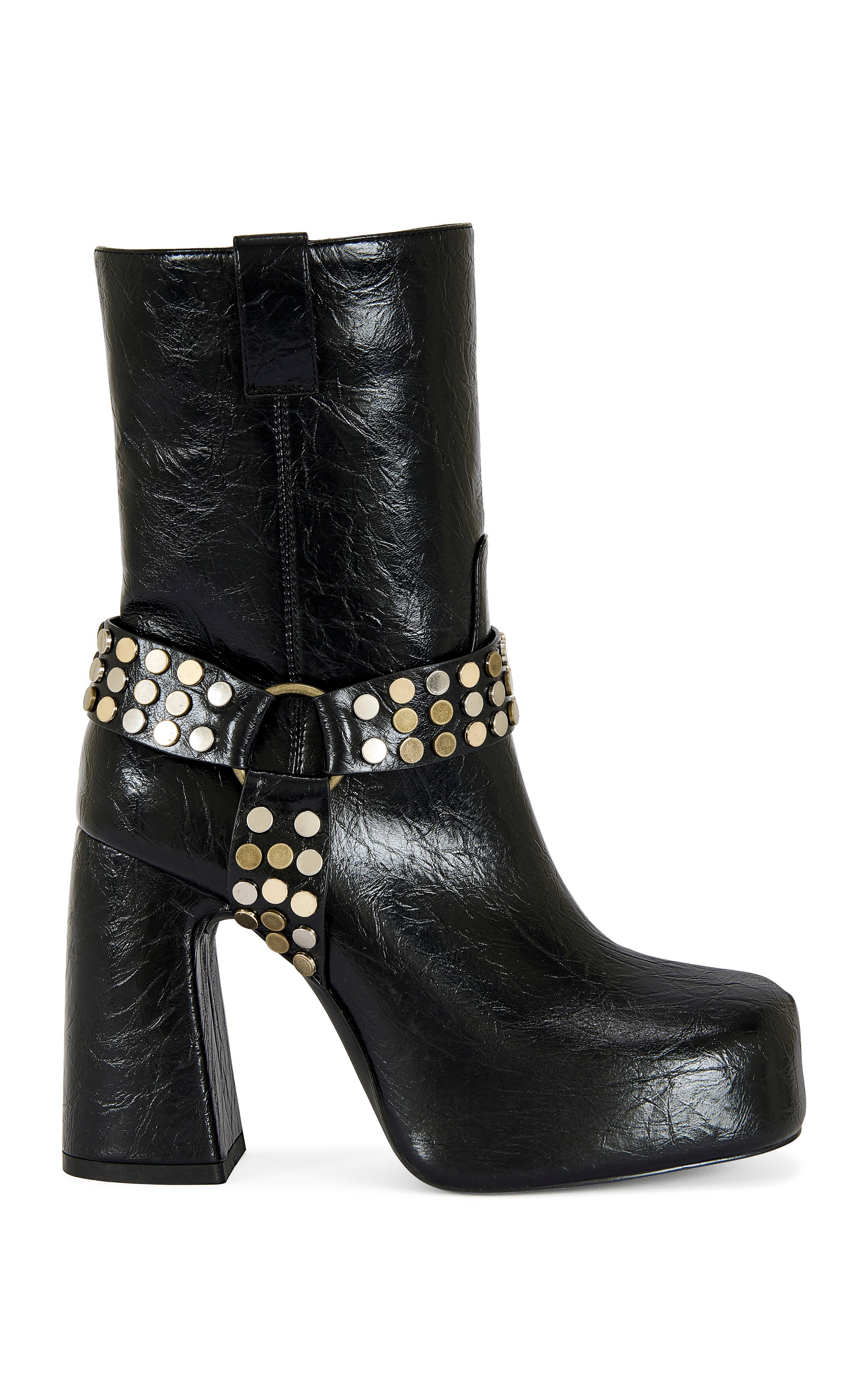 DYZMA-BLACK PLATFORM BOOTIE | AZALEA WANG