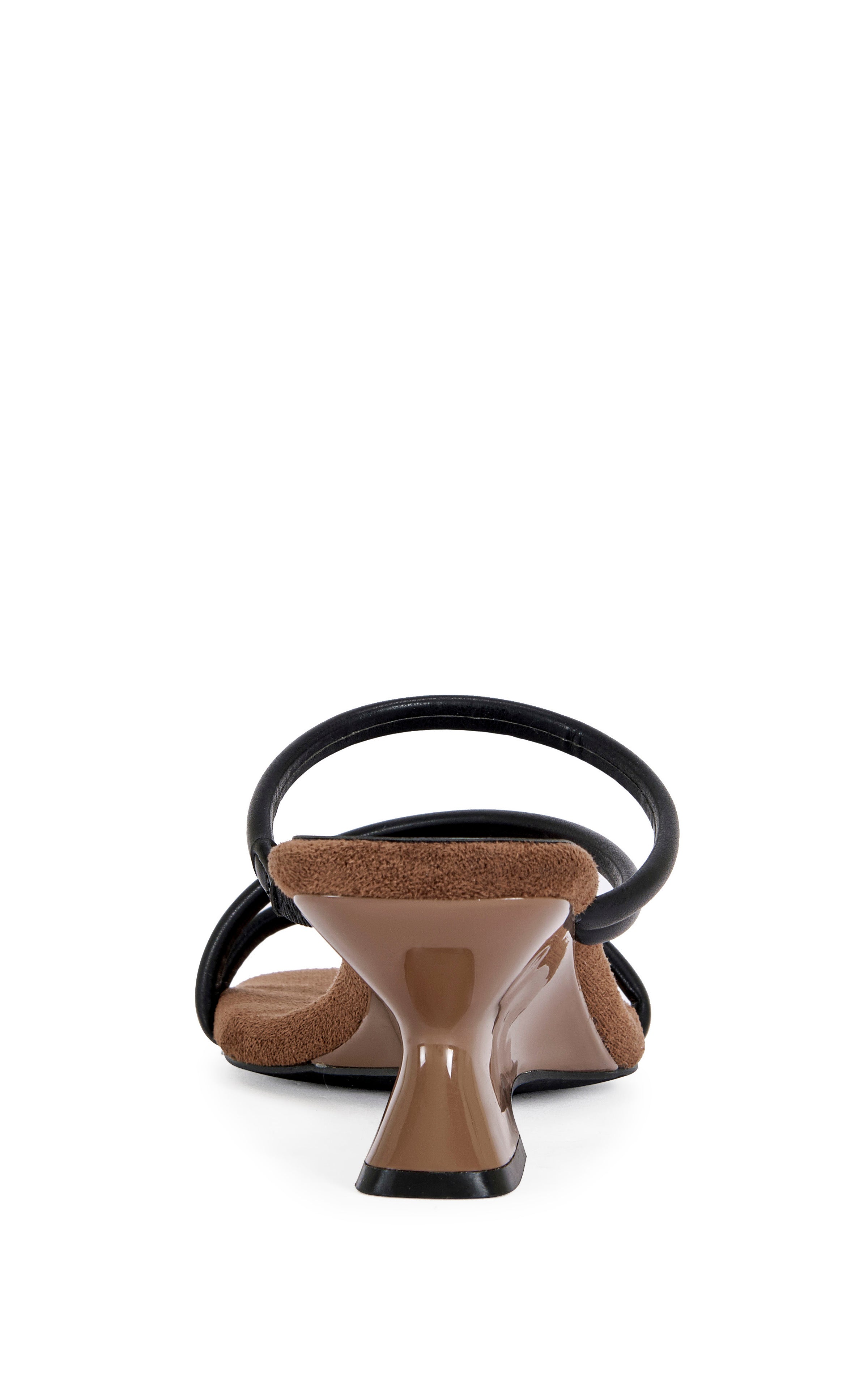 GENNA-CHOCOLATE WEDGE SANDAL | AZALEA WANG