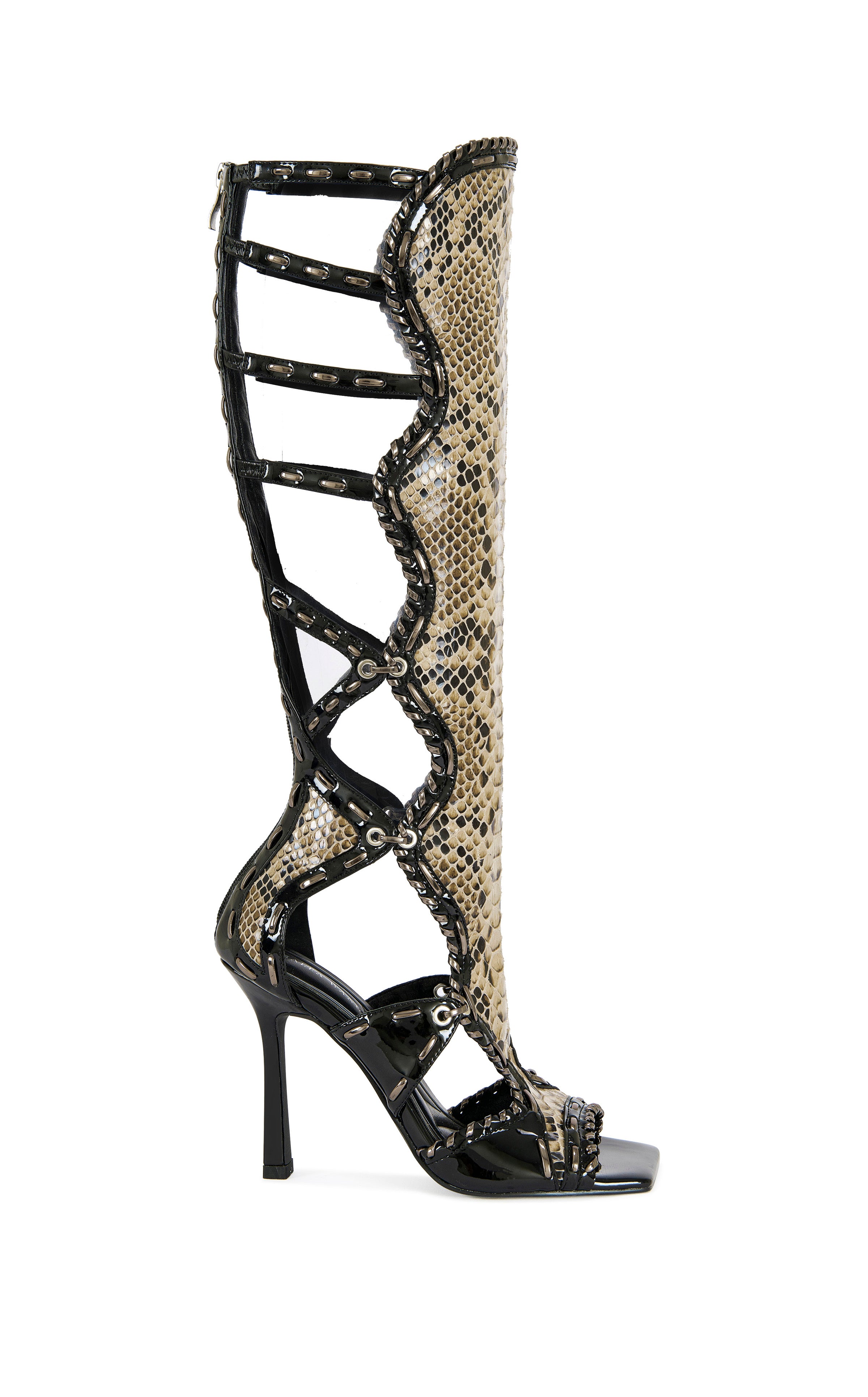 INDRANIHIGH-BLACK STILETTO SANDAL | AZALEA WANG