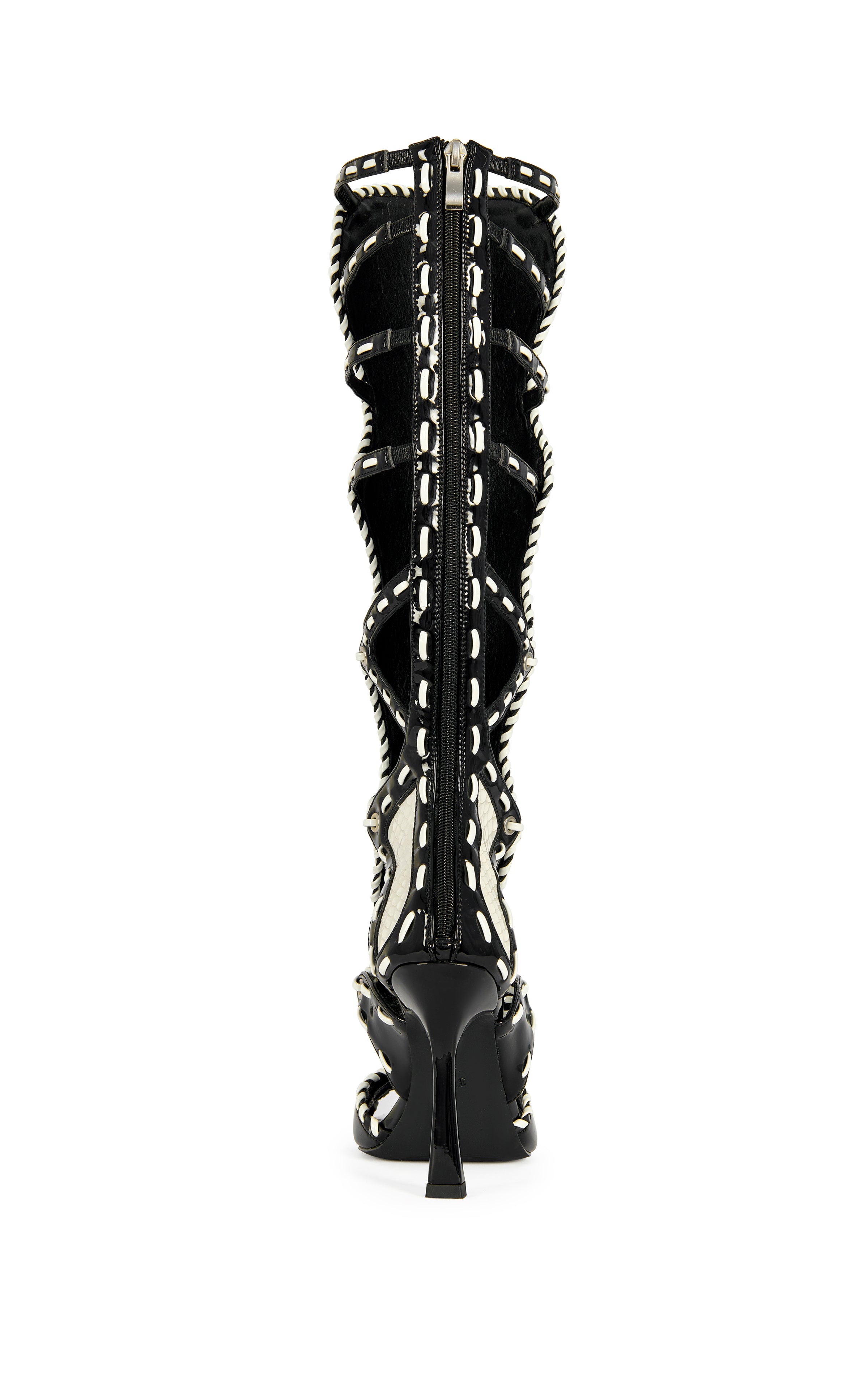INDRANIHIGH-ZEBRA STILETTO SANDAL | AZALEA WANG