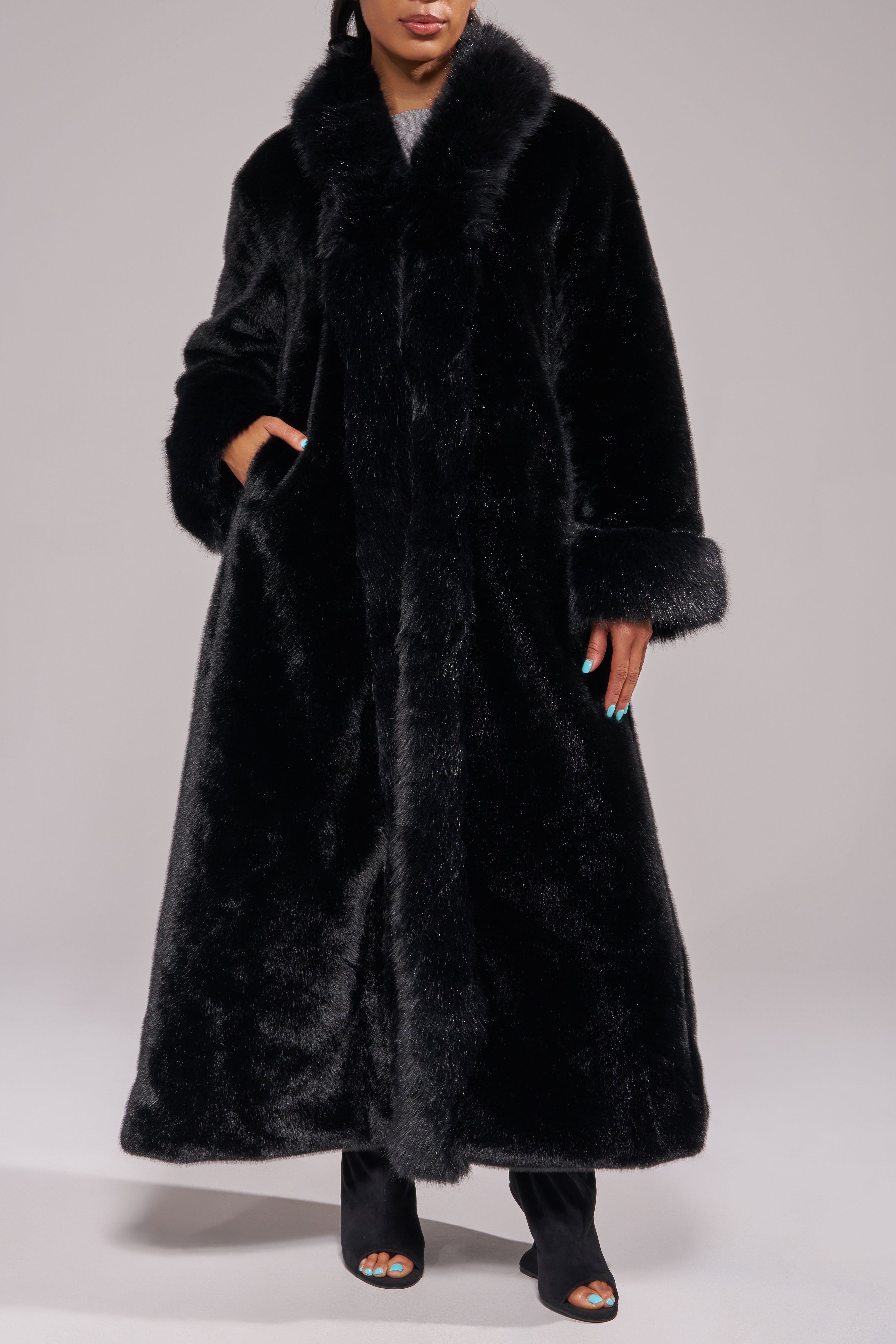 JOSEFINA-BLACK TRENCH OUTERWEAR | AZALEA WANG
