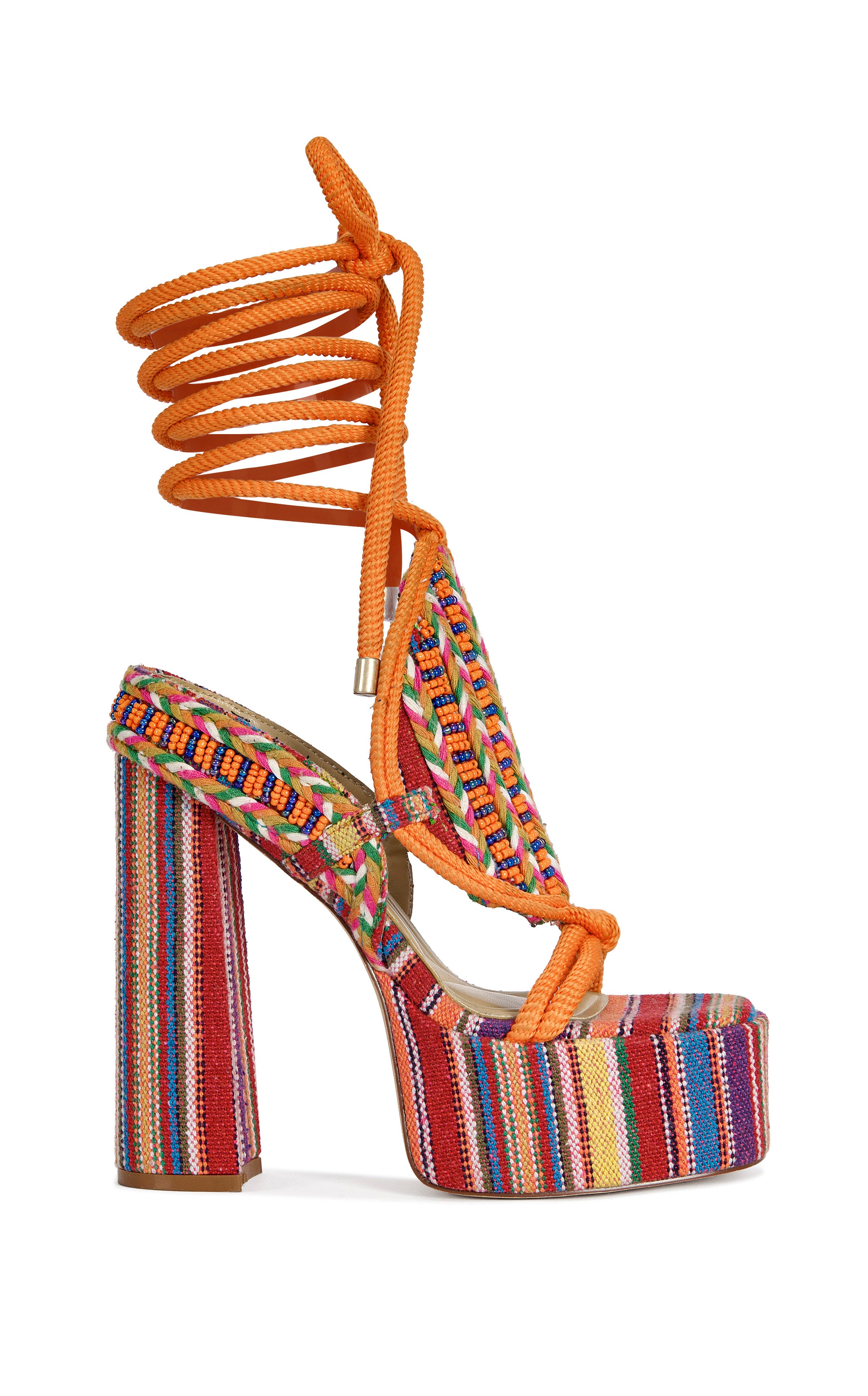 KALINA-MULTI BLOCK SANDAL | AZALEA WANG