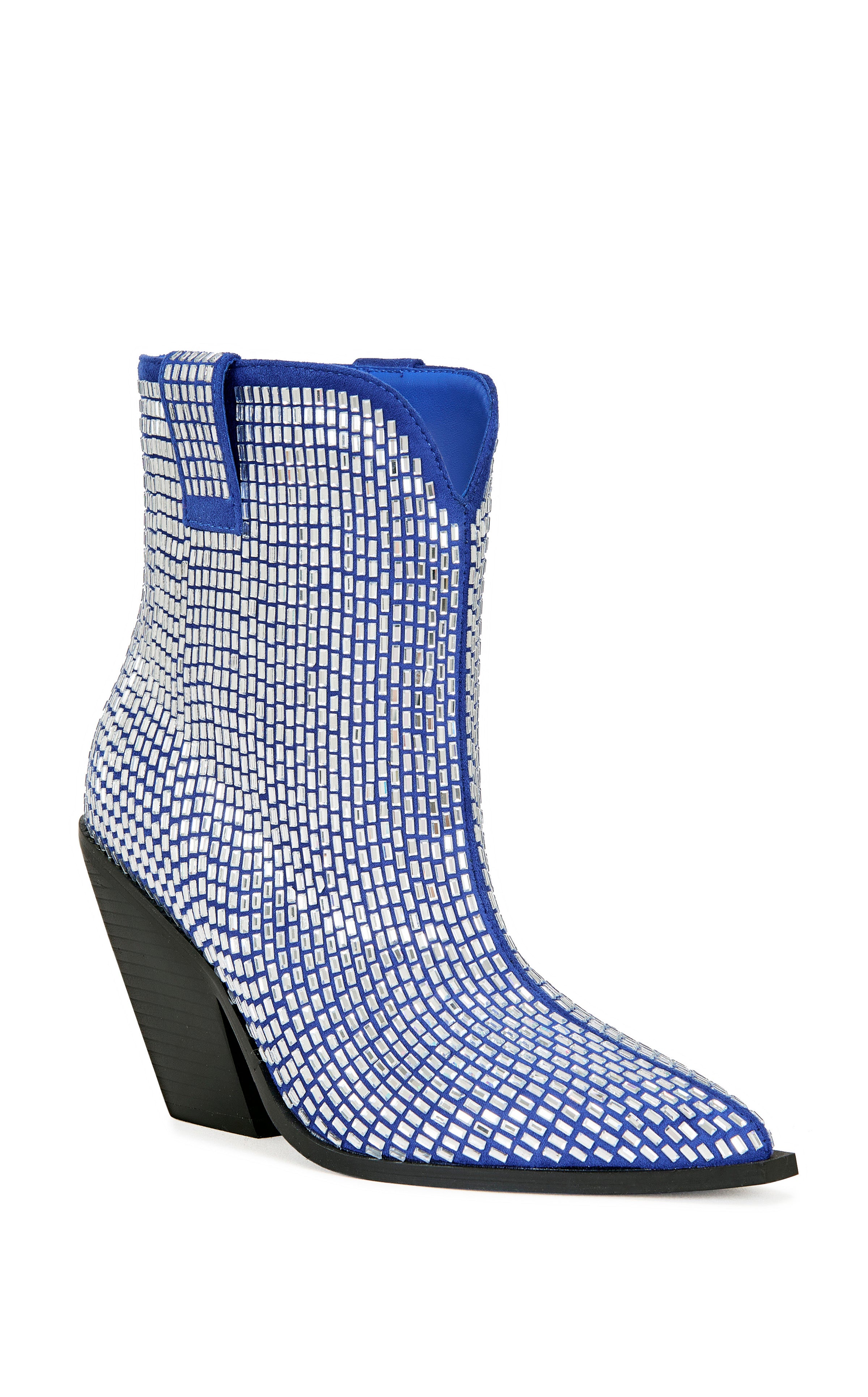 LAETITIA-BLUE BLOCK BOOTIE | AZALEA WANG