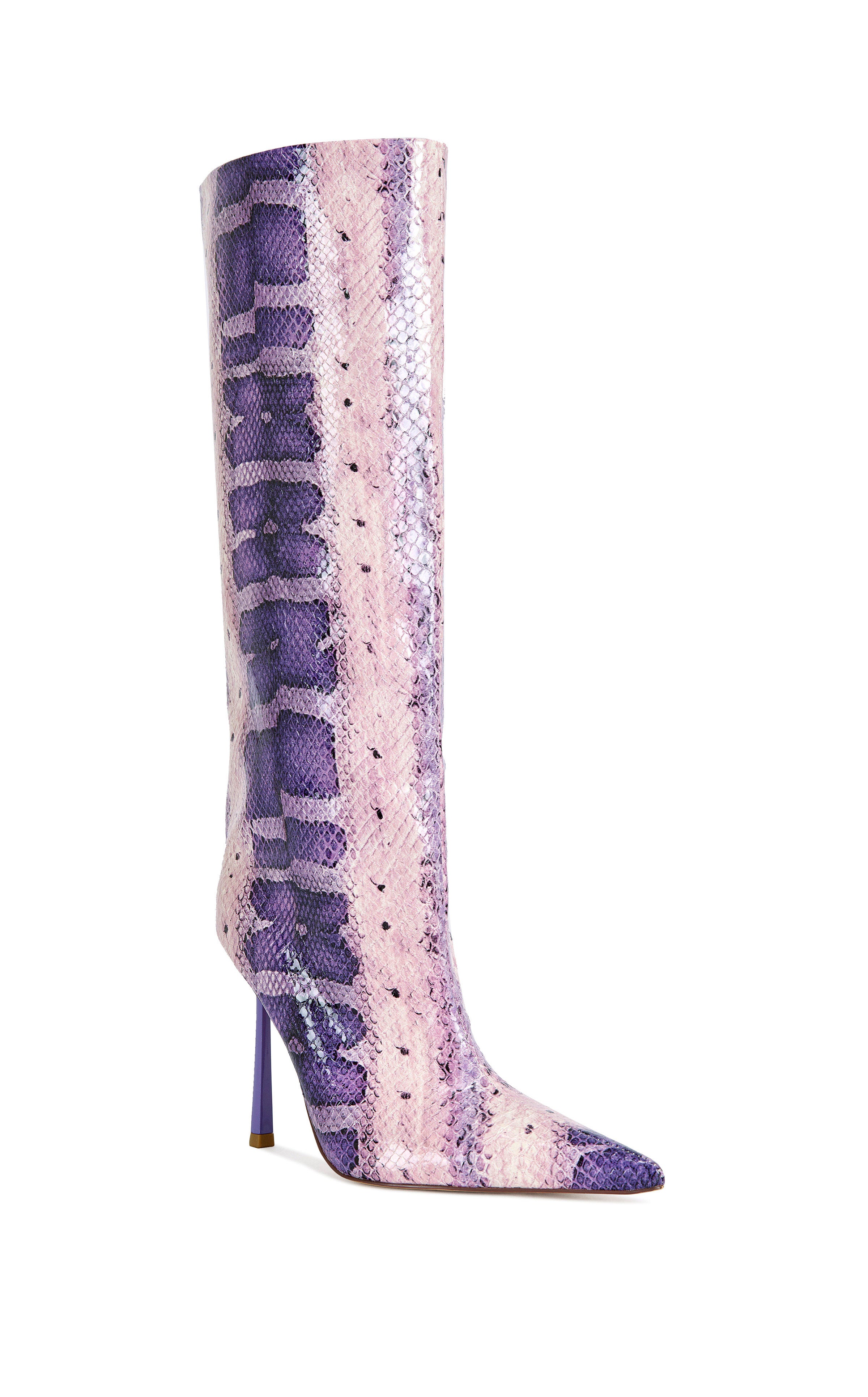 MADEYE-PURPLESNAKE STILETTO BOOT | AZALEA WANG
