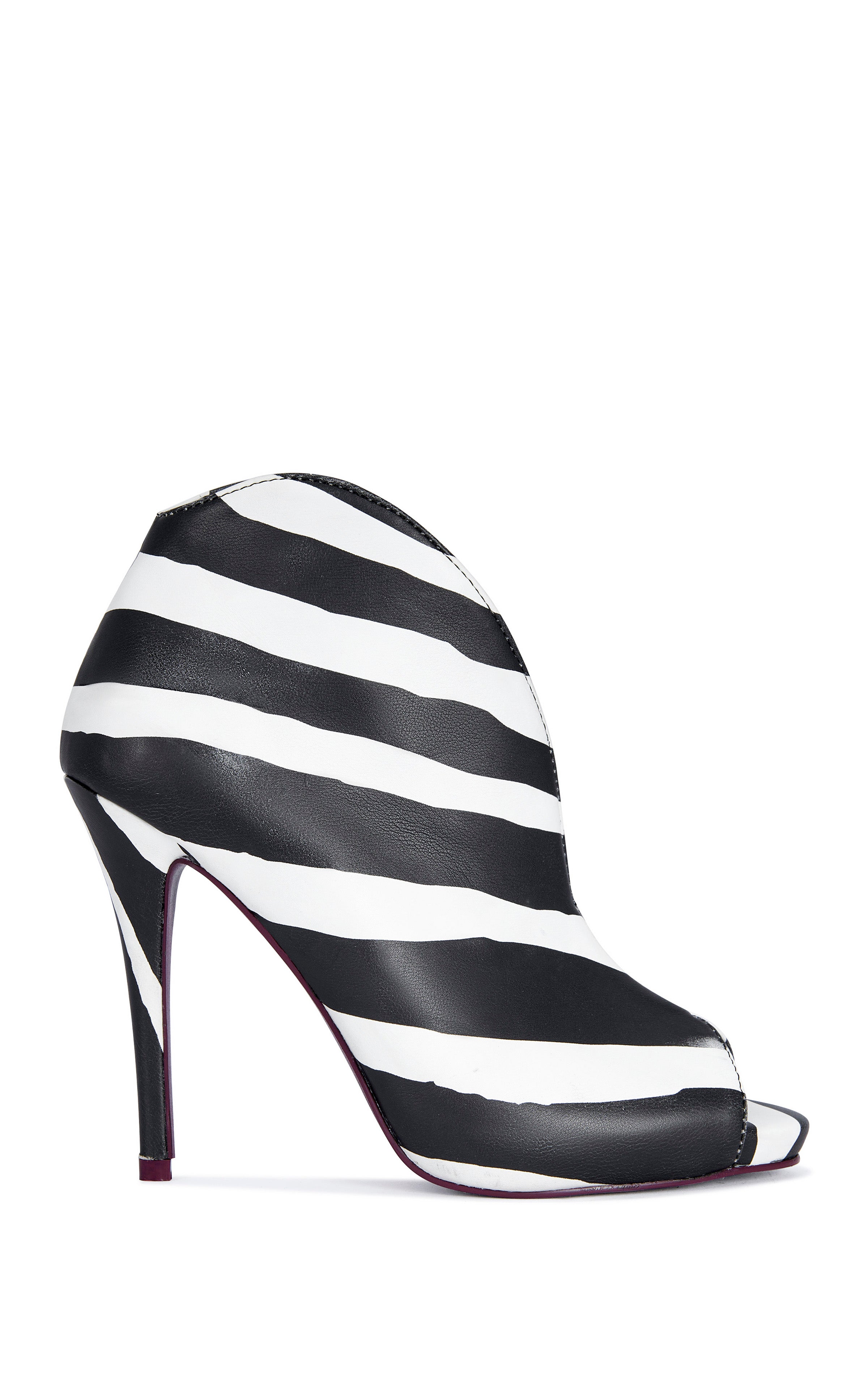 ハイヒール MARISOL-ZEBRA STILETTO BOOTIE | AZALEA WANG