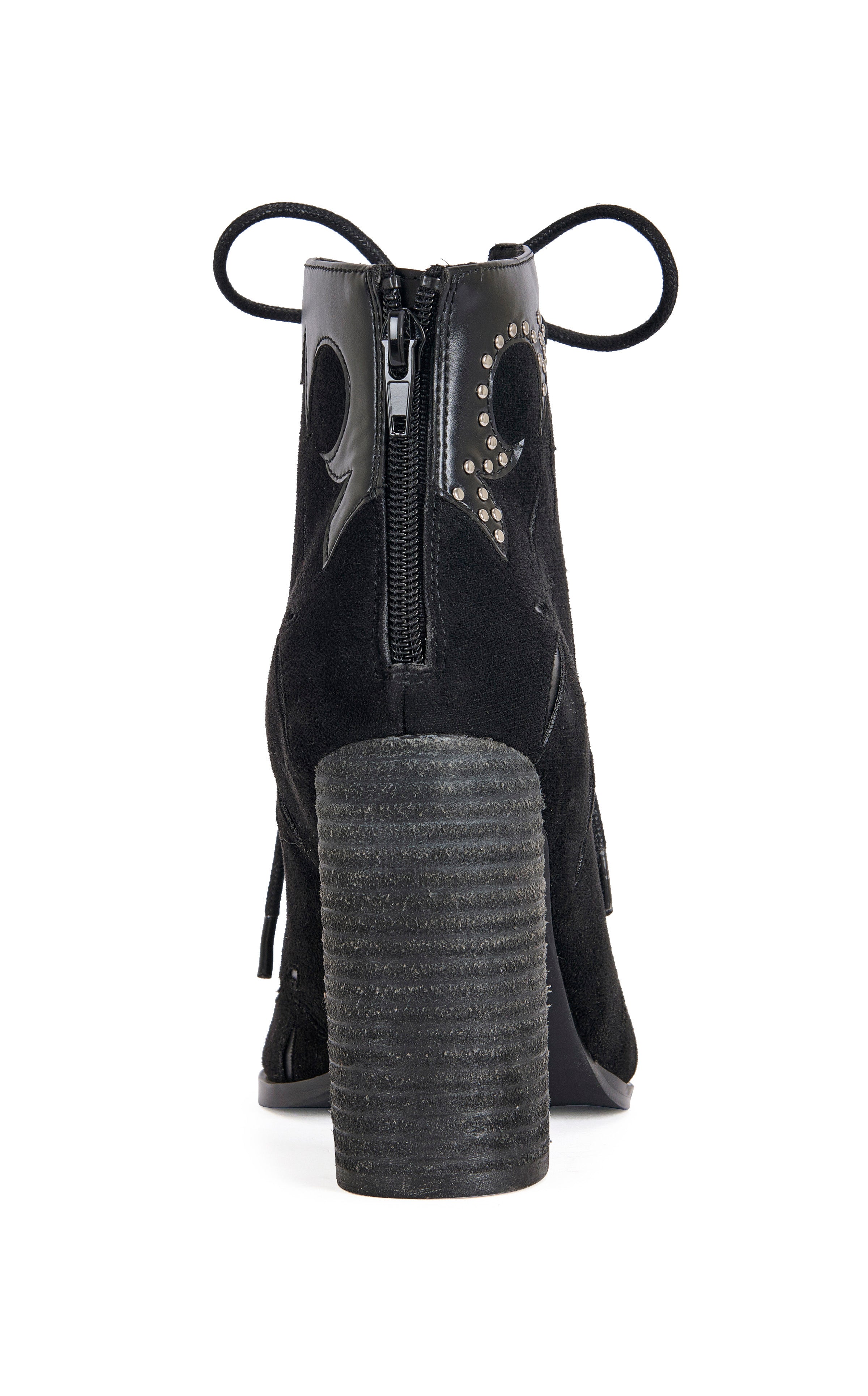 MIRONA-BLACK BLOCK BOOTIE | AZALEA WANG
