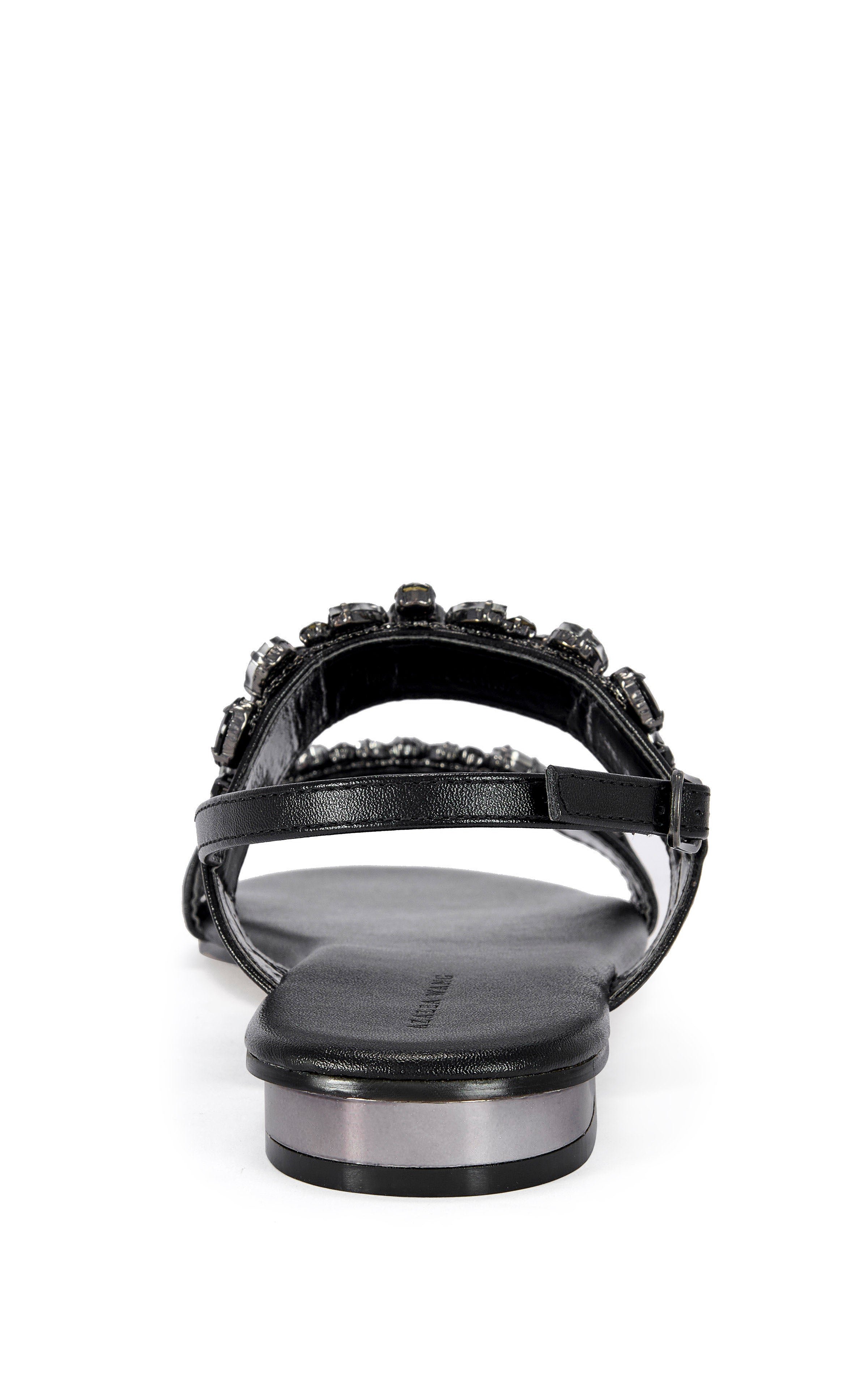 BRENTELLA ミュール MOSELLE-BLACK FLAT SANDAL | AZALEA WANG
