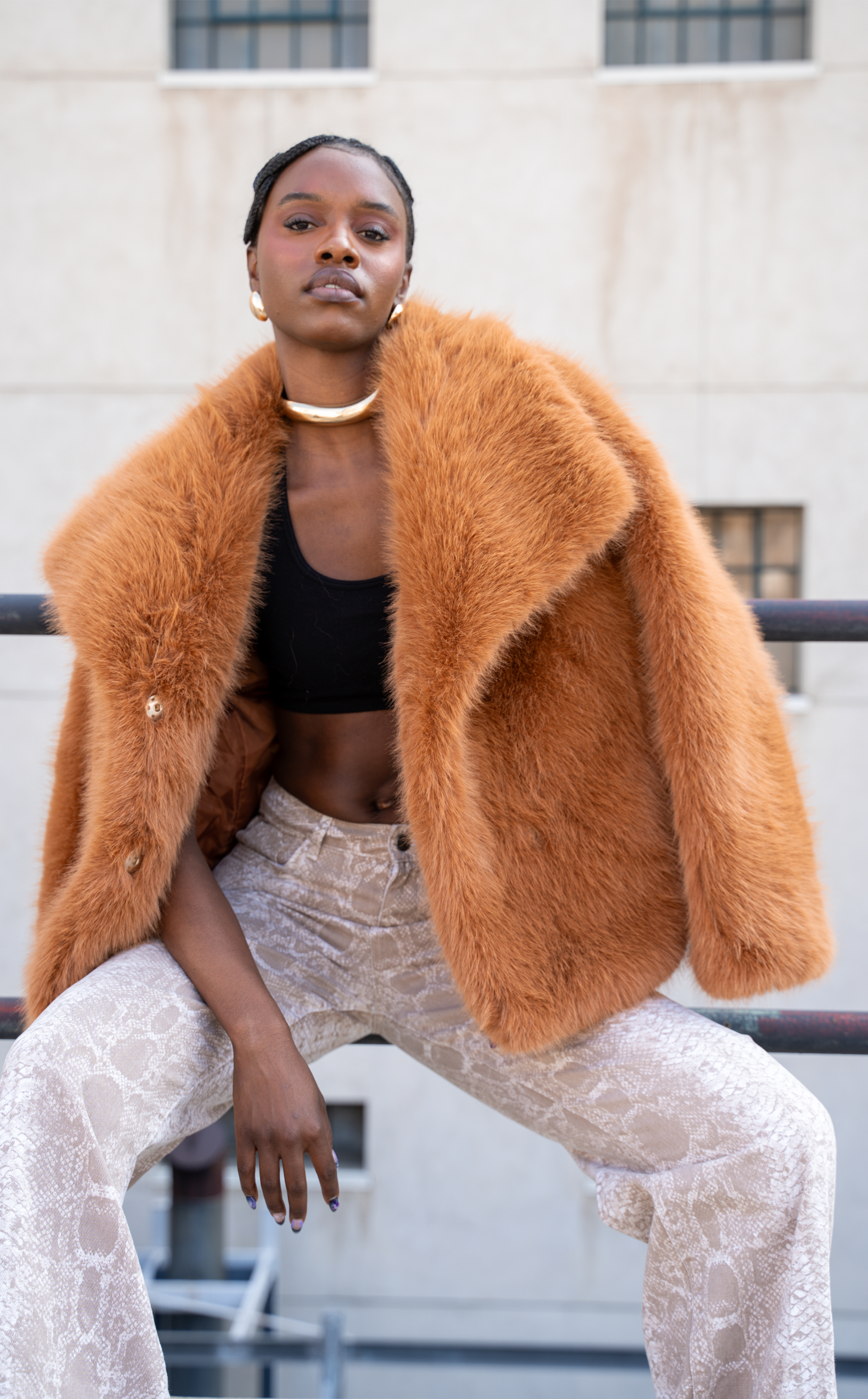 REGINA-TAN FAUX FUR JACKET | AZALEA WANG REGINA-TAN FAUX FUR JACKET | AZALEA WANG